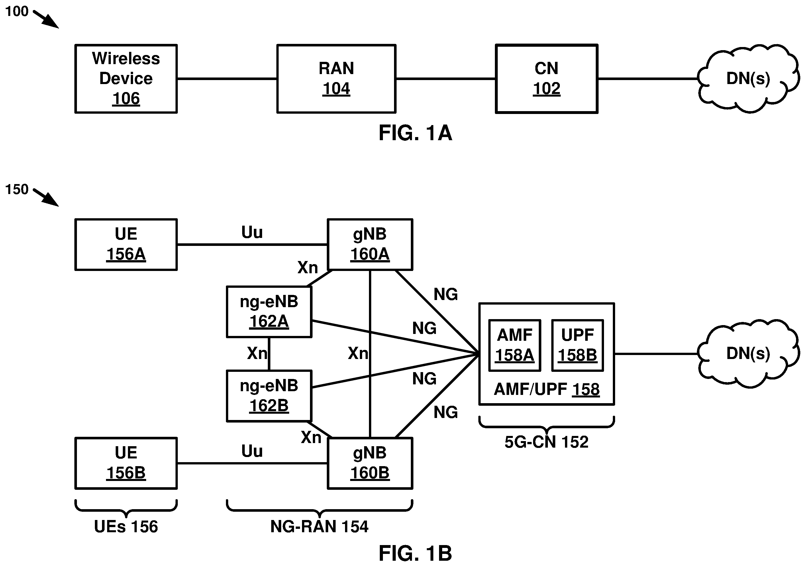 Patent US12592763 Figure 1 – Beam failure measurements of overlapping reference signals