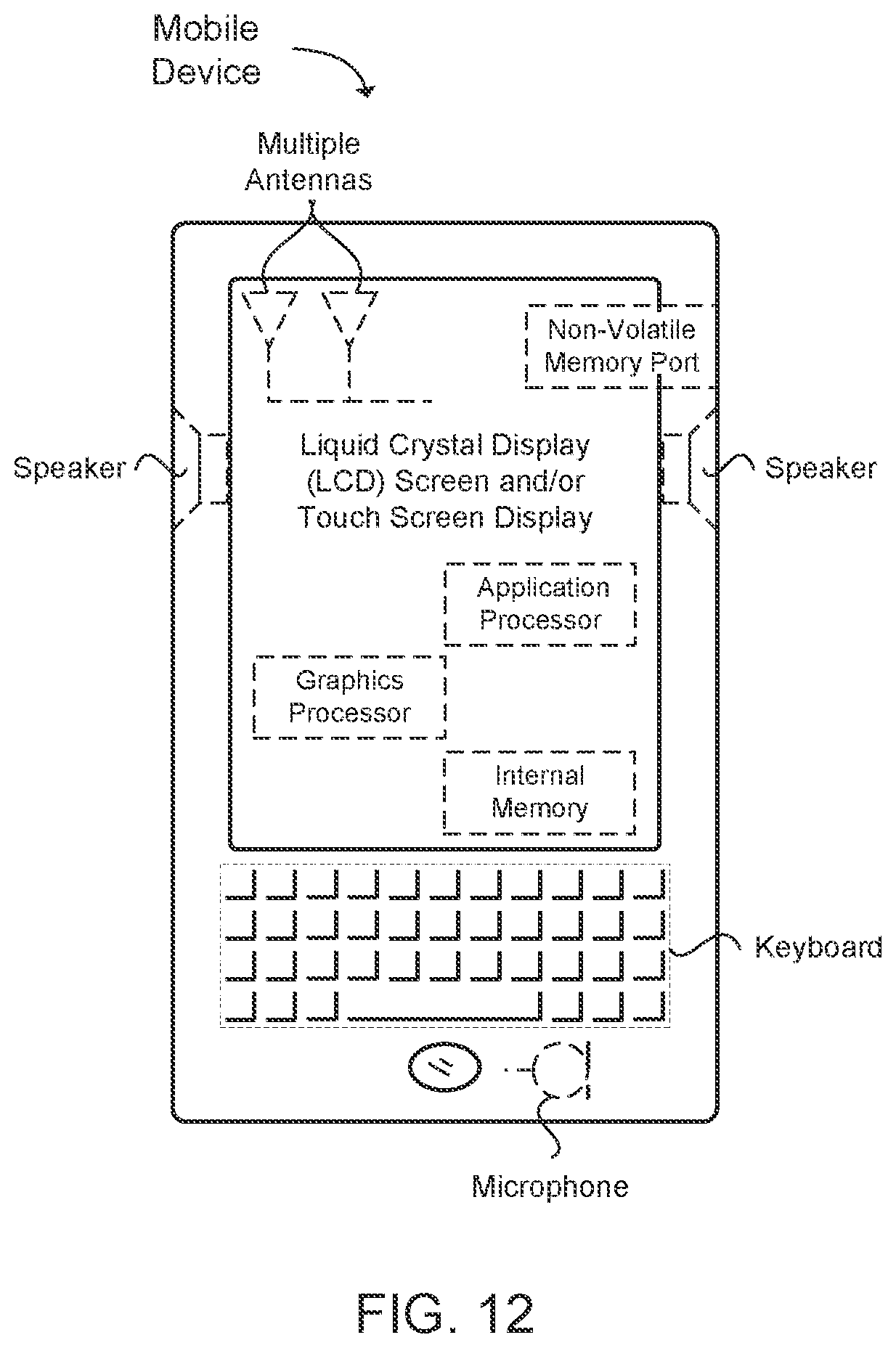 Patent US12592765 Figure 12 – Software-defined filtering in a repeater