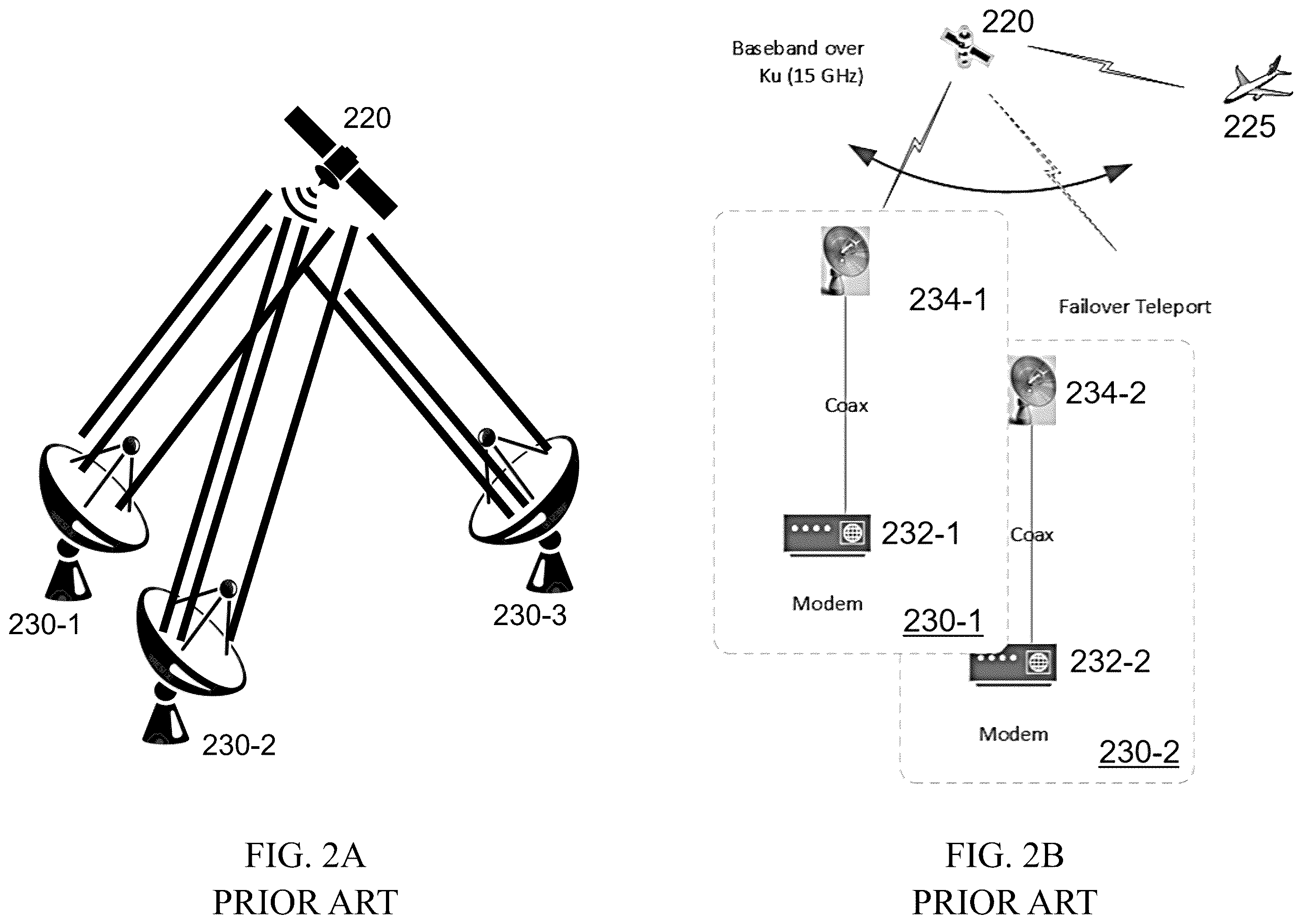 Patent US12592766 Figure 2 – Geographically-distributed electronically-steered array antenna system for ground-based uplink communications