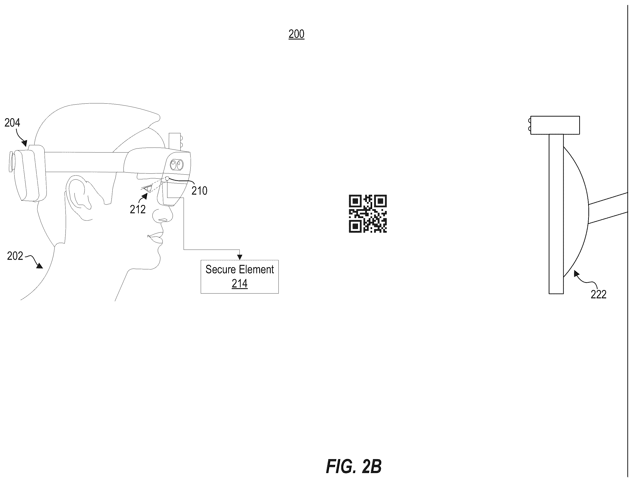 Patent US12592773 Figure 3 – Secure element authentication using over the air optical communication