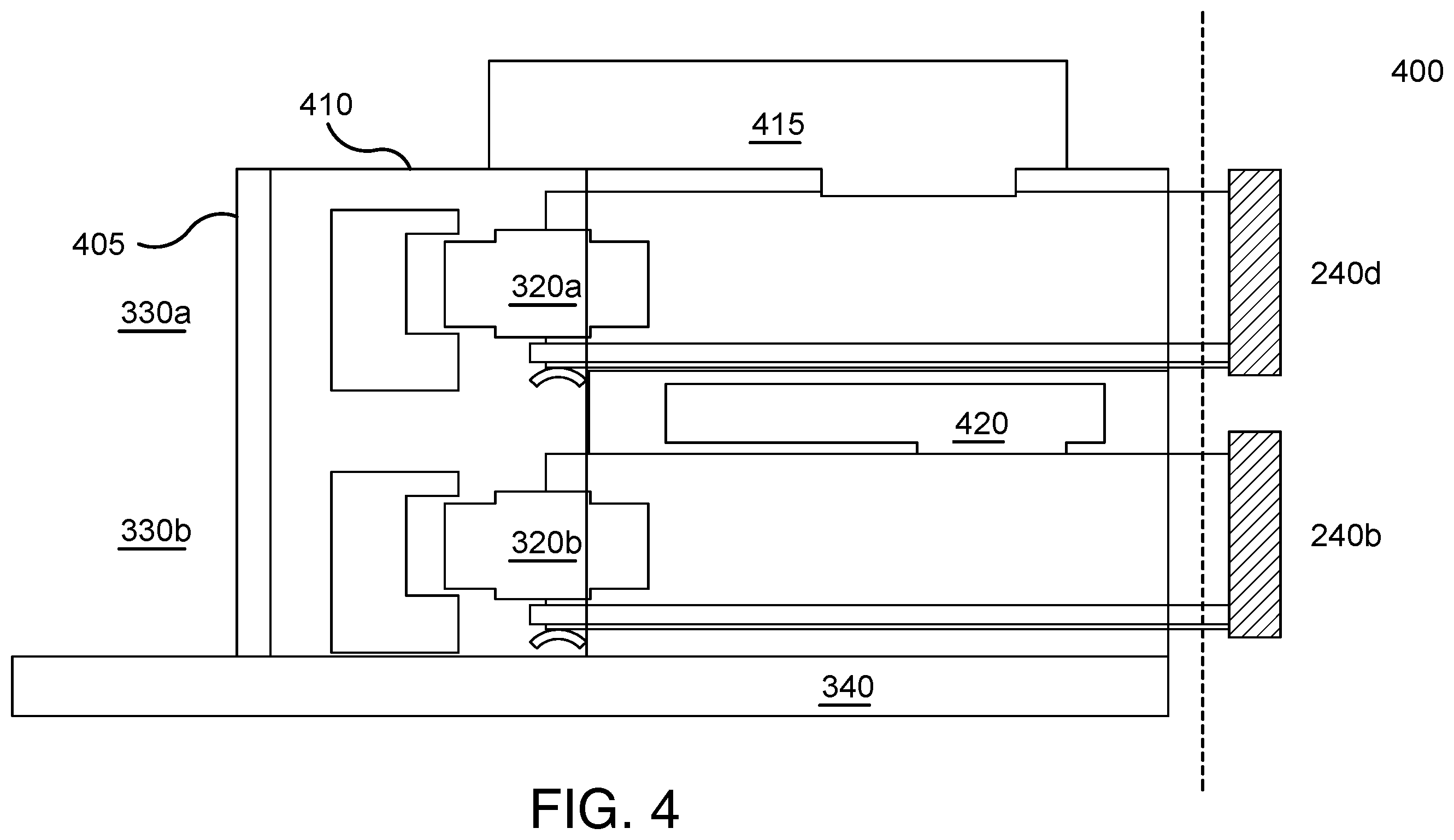 Patent US12592776 Figure 4 – User-selectable optical interface