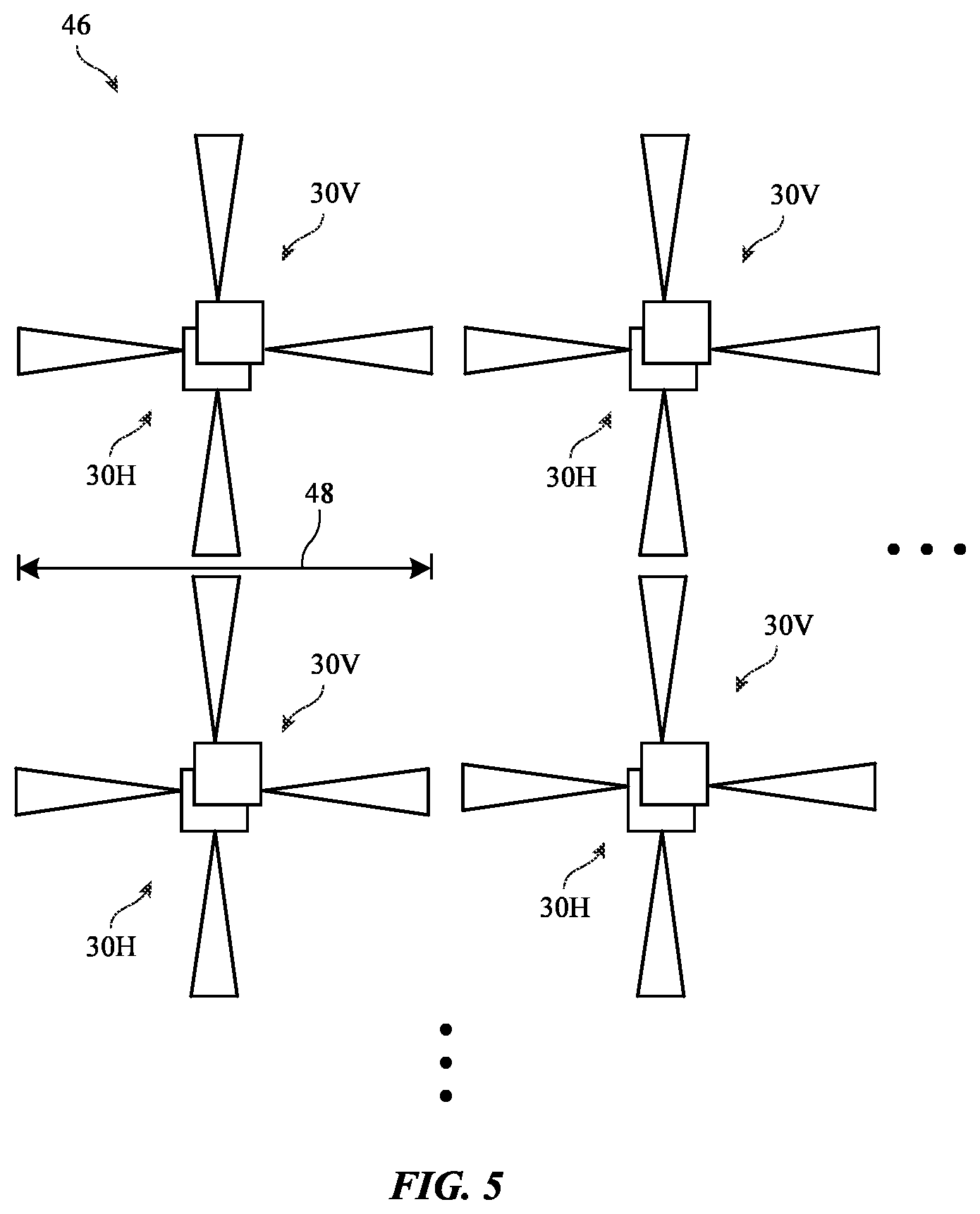 Patent US12592781 Figure 4 – Electronic devices with high frequency polarization optimization