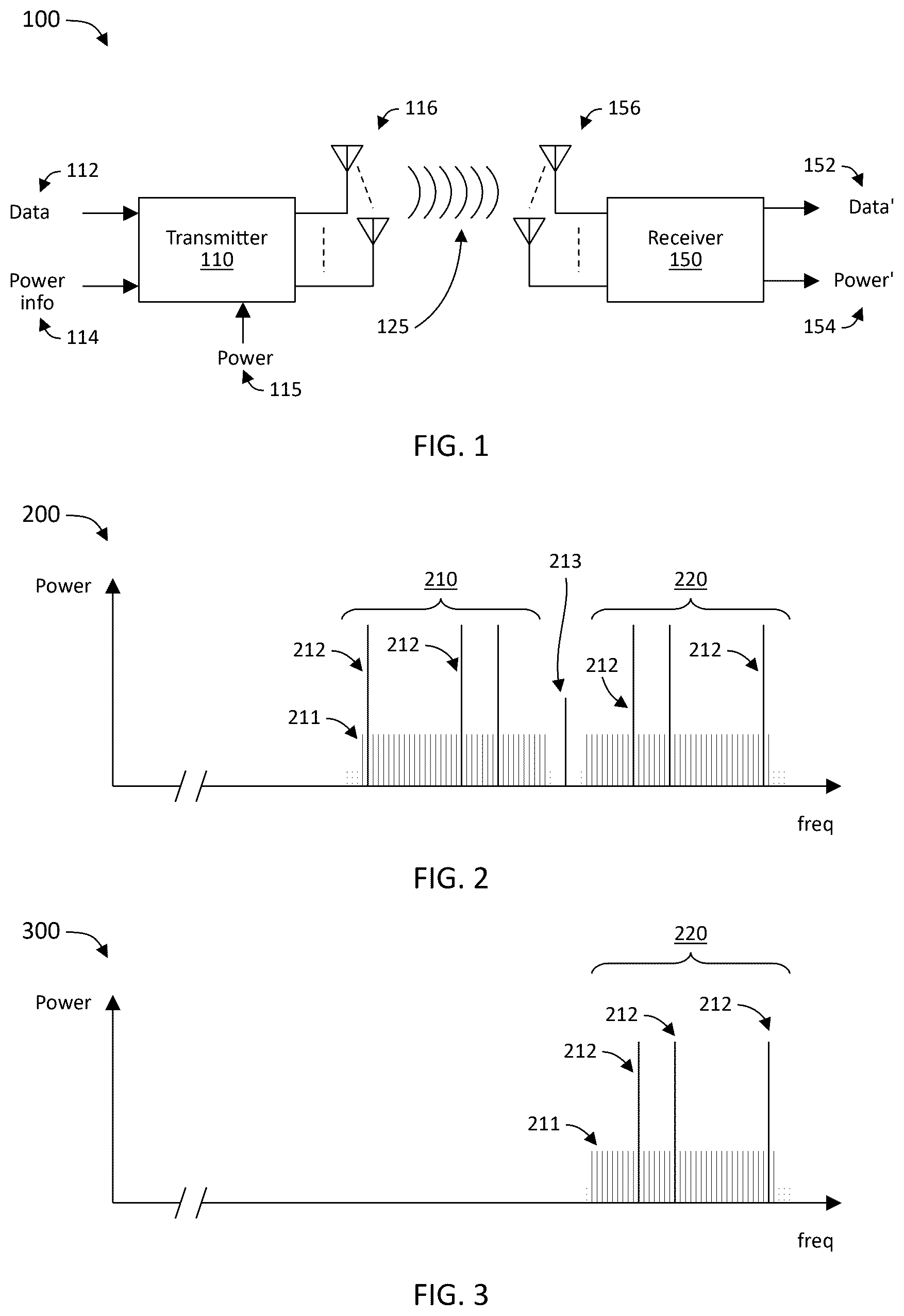 Patent US12592808 Figure 1 – Antenna aperture sharing architectures for simultaneous transmission and reception of wireless power and broadband data