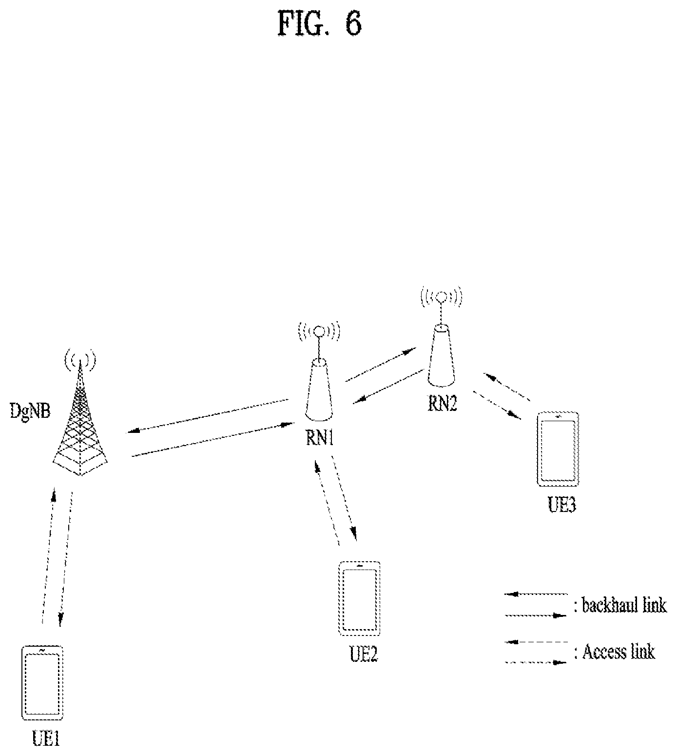Patent US12592809 Figure 6 – Method for performing MT operation and DU operation by IAB node in wireless communication system, and device therefor