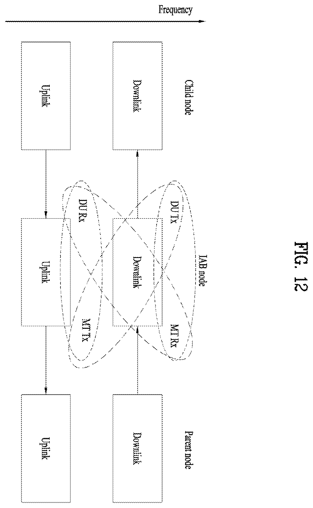 Patent US12592809 Figure 12 – Method for performing MT operation and DU operation by IAB node in wireless communication system, and device therefor