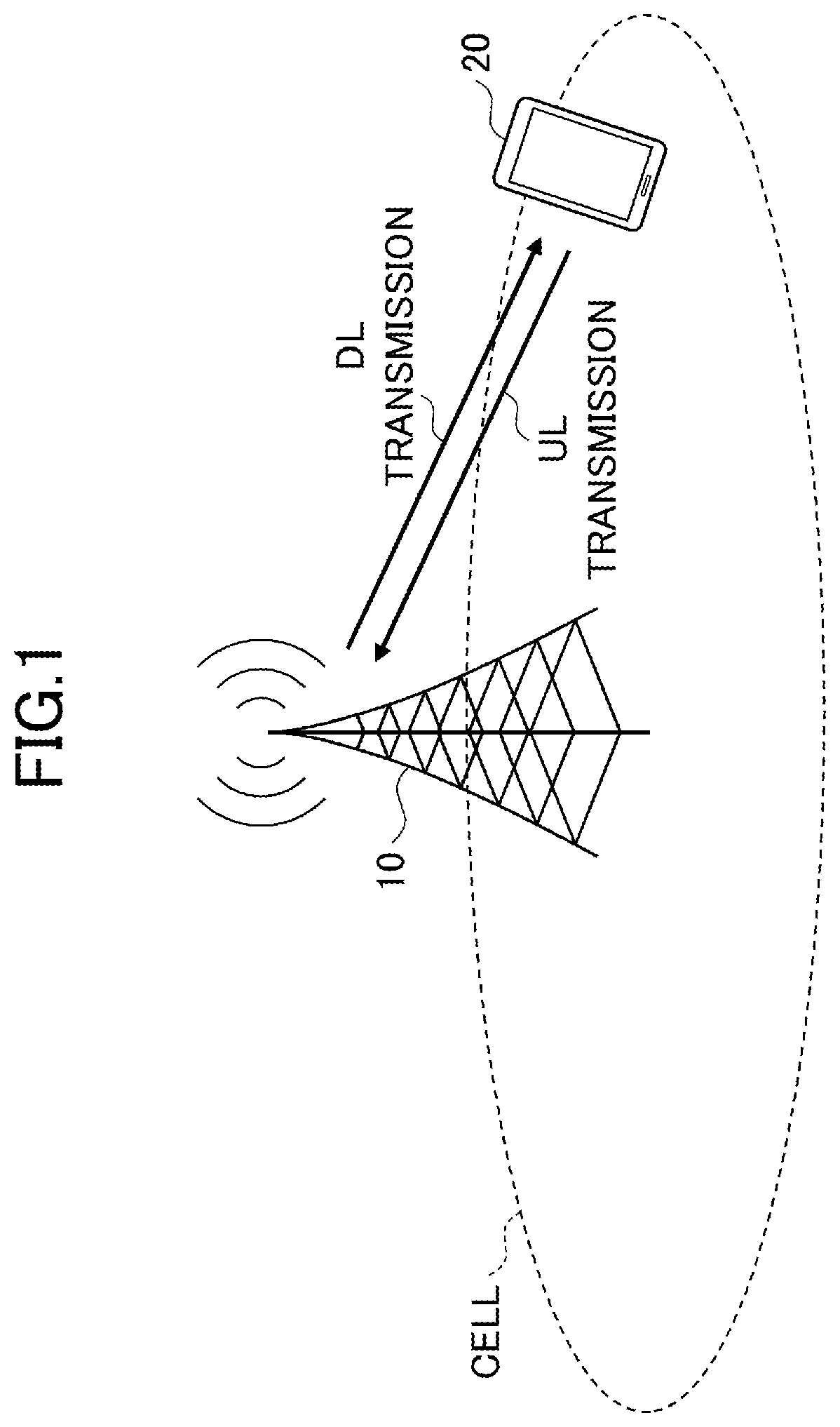 Patent US12592811 Figure 1 – Terminal and communication method