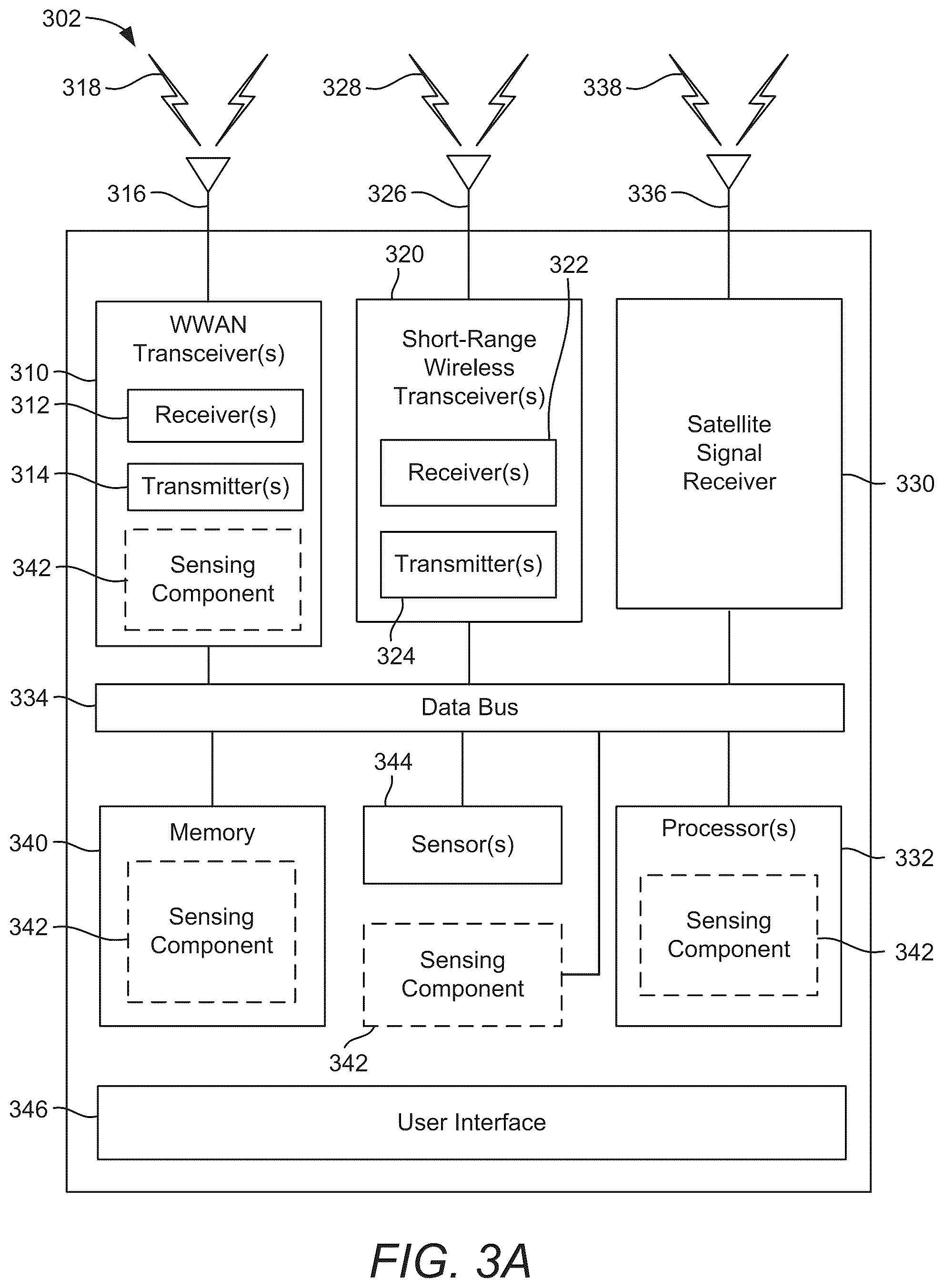 Patent US12592812 Figure 5 – Time-division duplex configurations associated with radio frequency for sensing operations