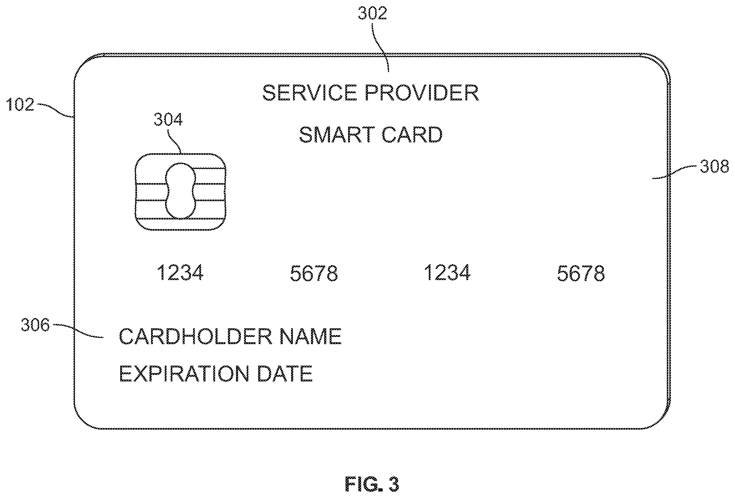 Patent US12592819 Figure 2 – Membership account management using a contactless card