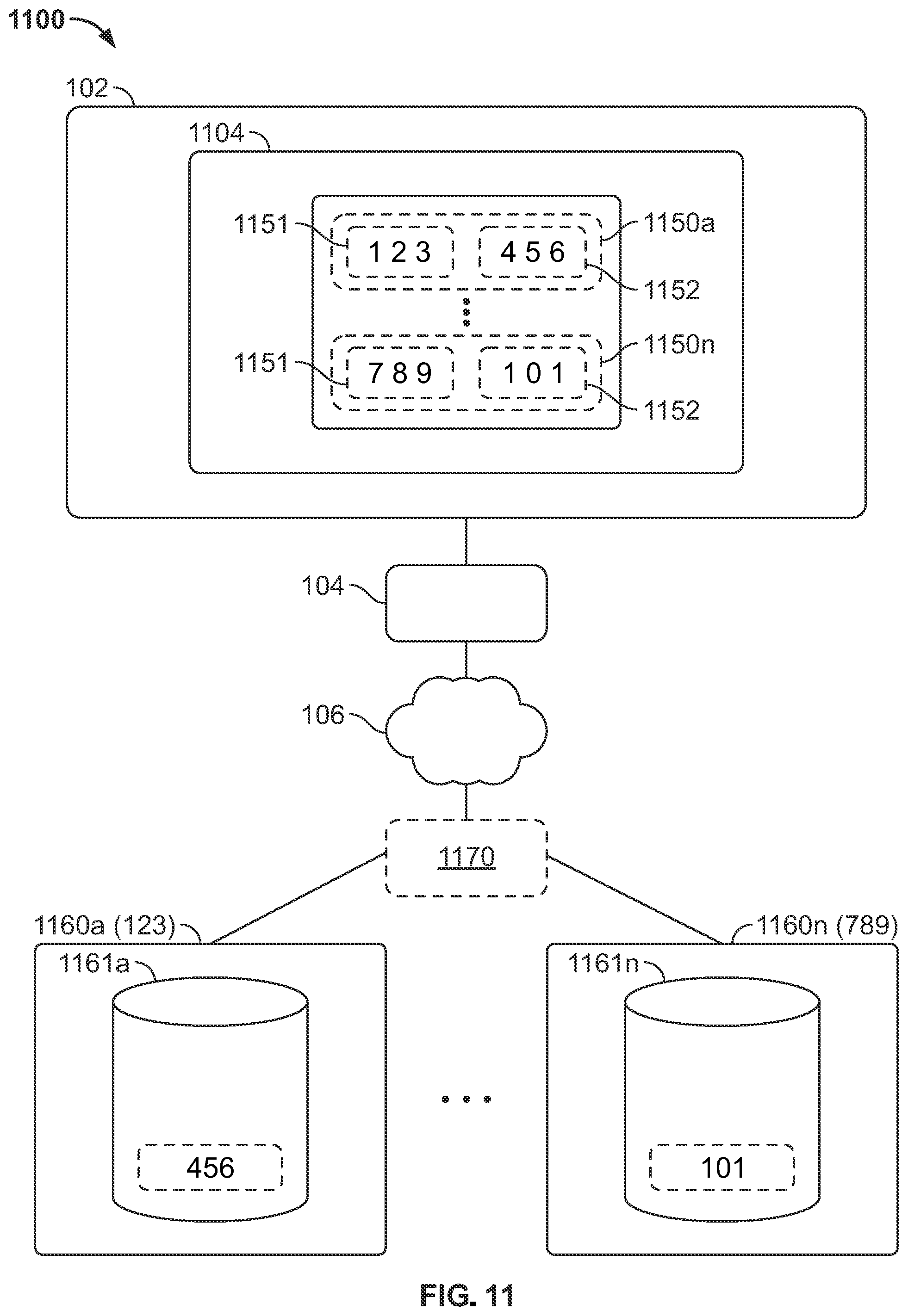 Patent US12592819 Figure 10 – Membership account management using a contactless card