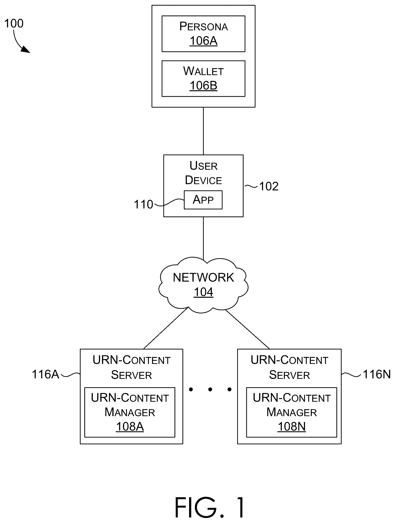 Patent US12592832 Figure 1 – Embedding cryptographically signed data in uniform resource names of a network protocol