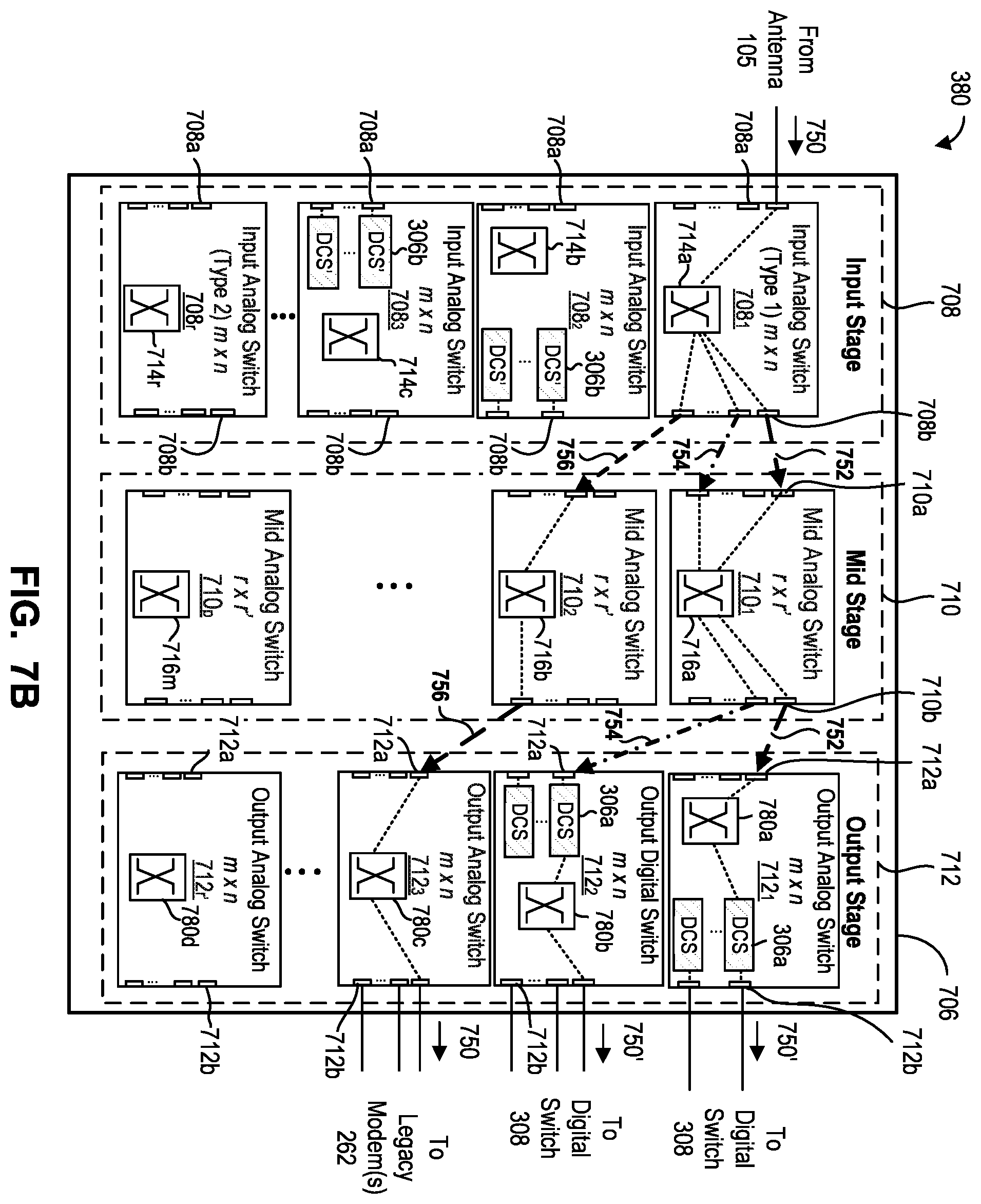 Patent US12592846 Figure 17 – Method and system for hybrid analog and digital signal processing and routing
