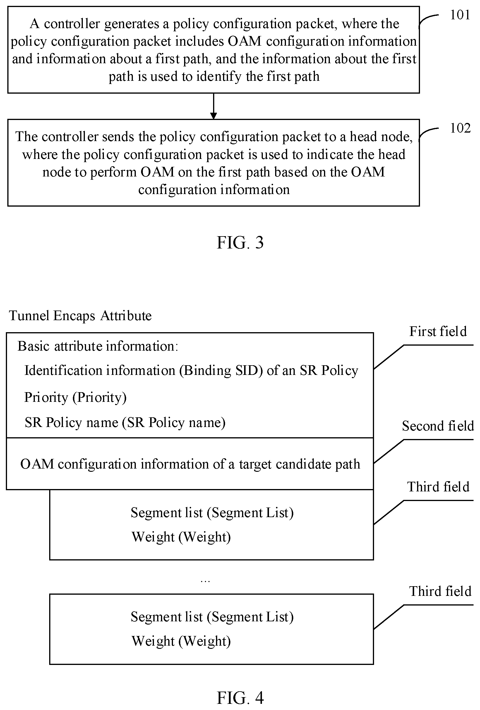 Patent US12592852 Figure 2 – Method, apparatus, and system for sending packet and receiving packet to perform OAM
