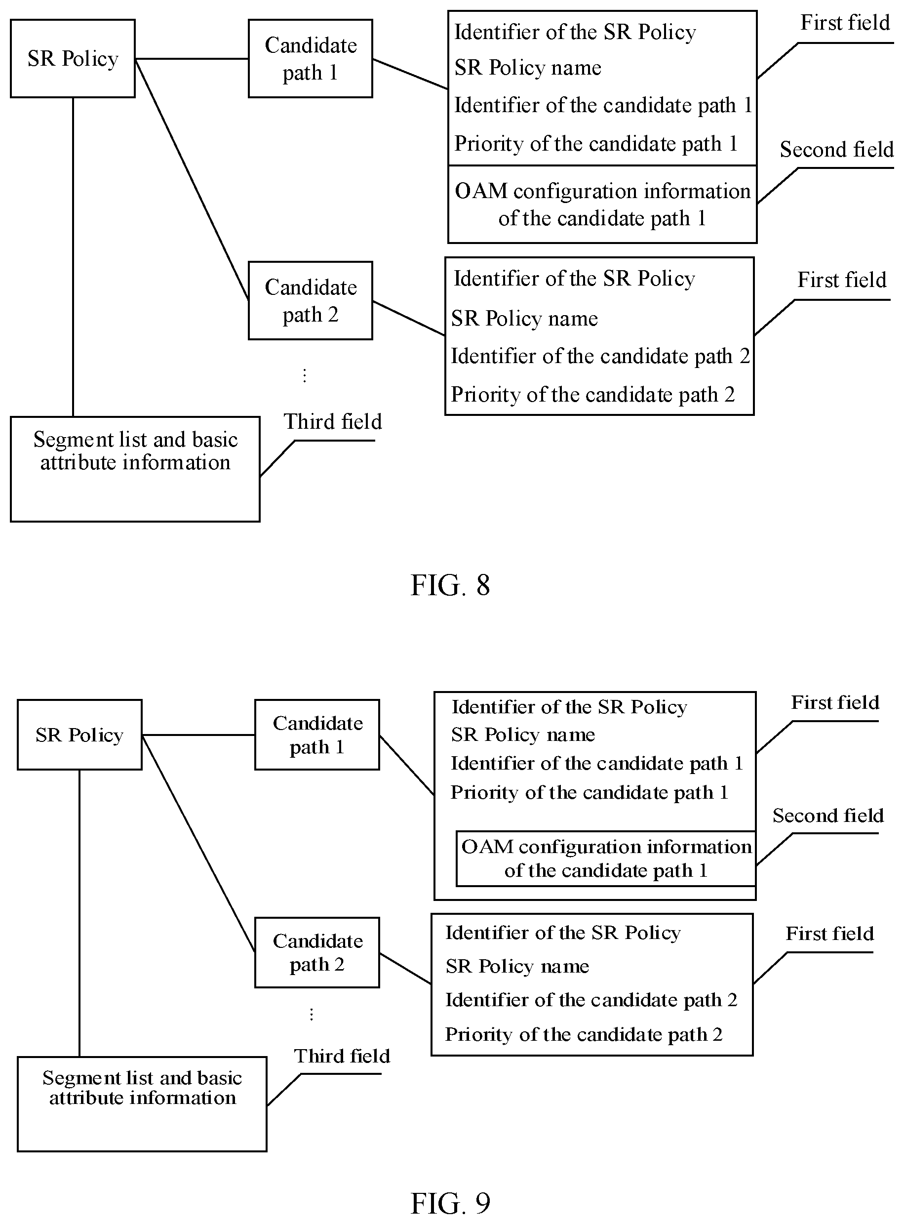 Patent US12592852 Figure 5 – Method, apparatus, and system for sending packet and receiving packet to perform OAM