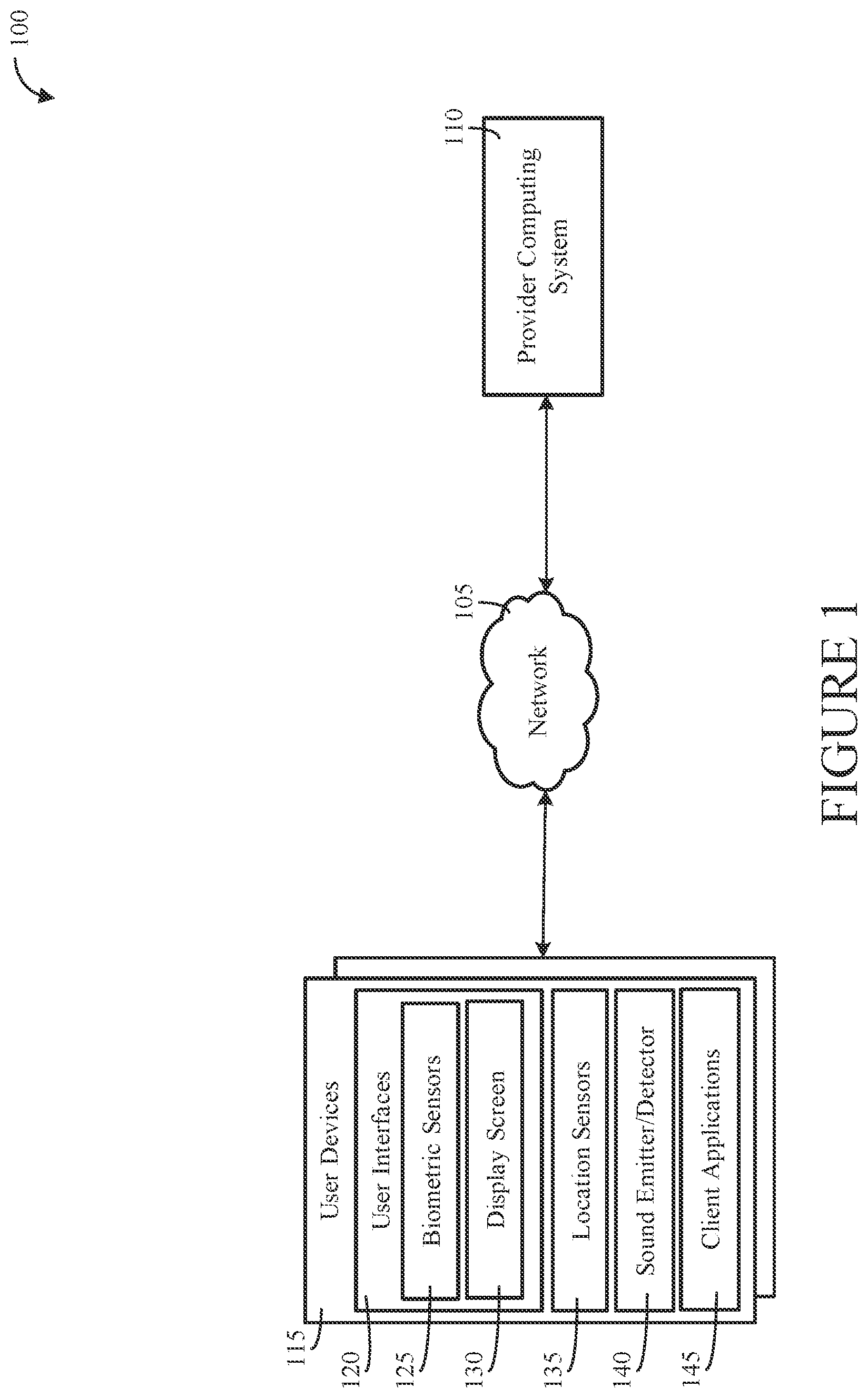 Patent US12592899 Figure 1 – Enhanced chatbot responses through machine learning
