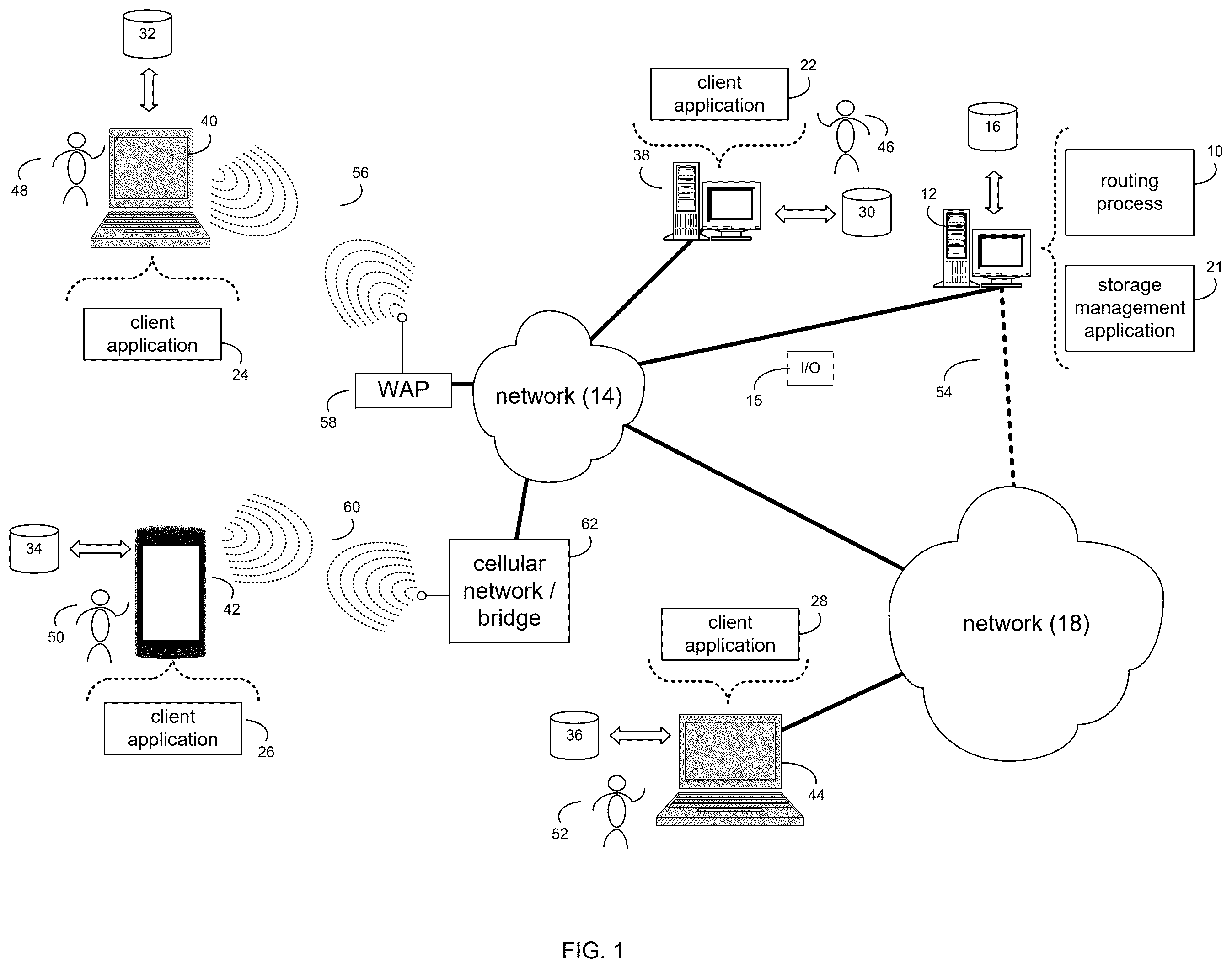 Patent US12592901 Figure 1 – Systems and method for efficient routing based upon identified subject matter