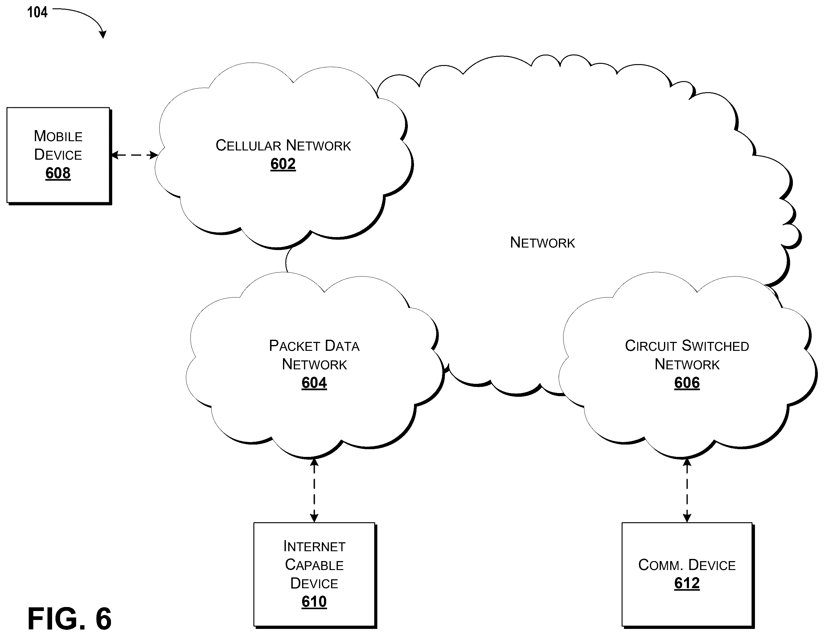 Patent US12592903 Figure 7 – Notification delivery service