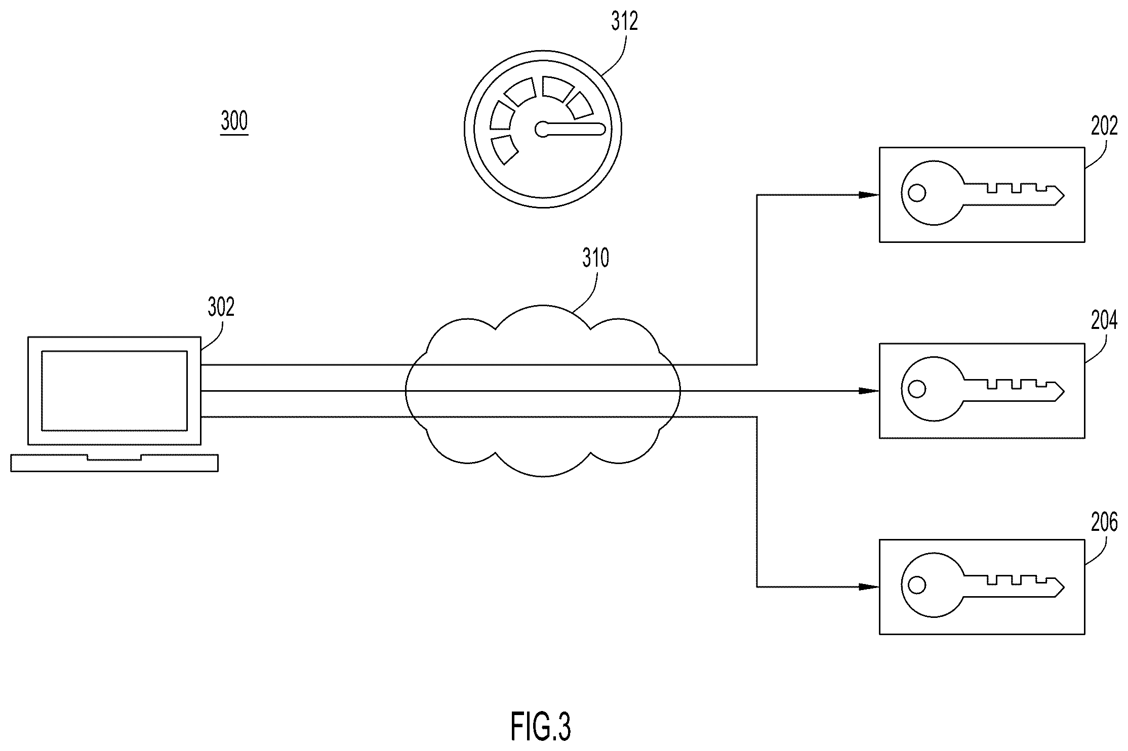 Patent US12592910 Figure 4 – Multi-route virtual private networking