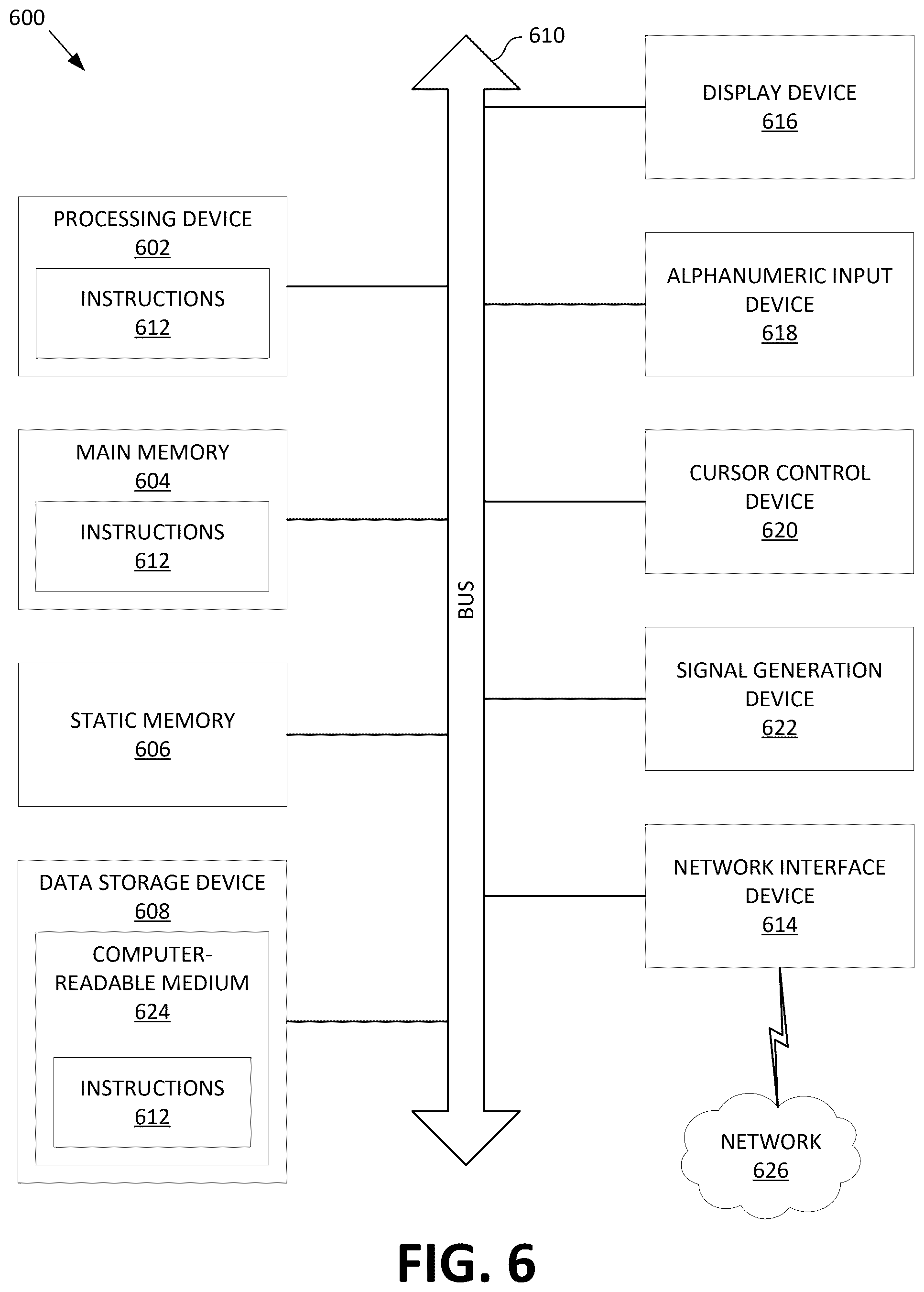 Patent US12592912 Figure 6 – Network segmentation for secure network tunneling