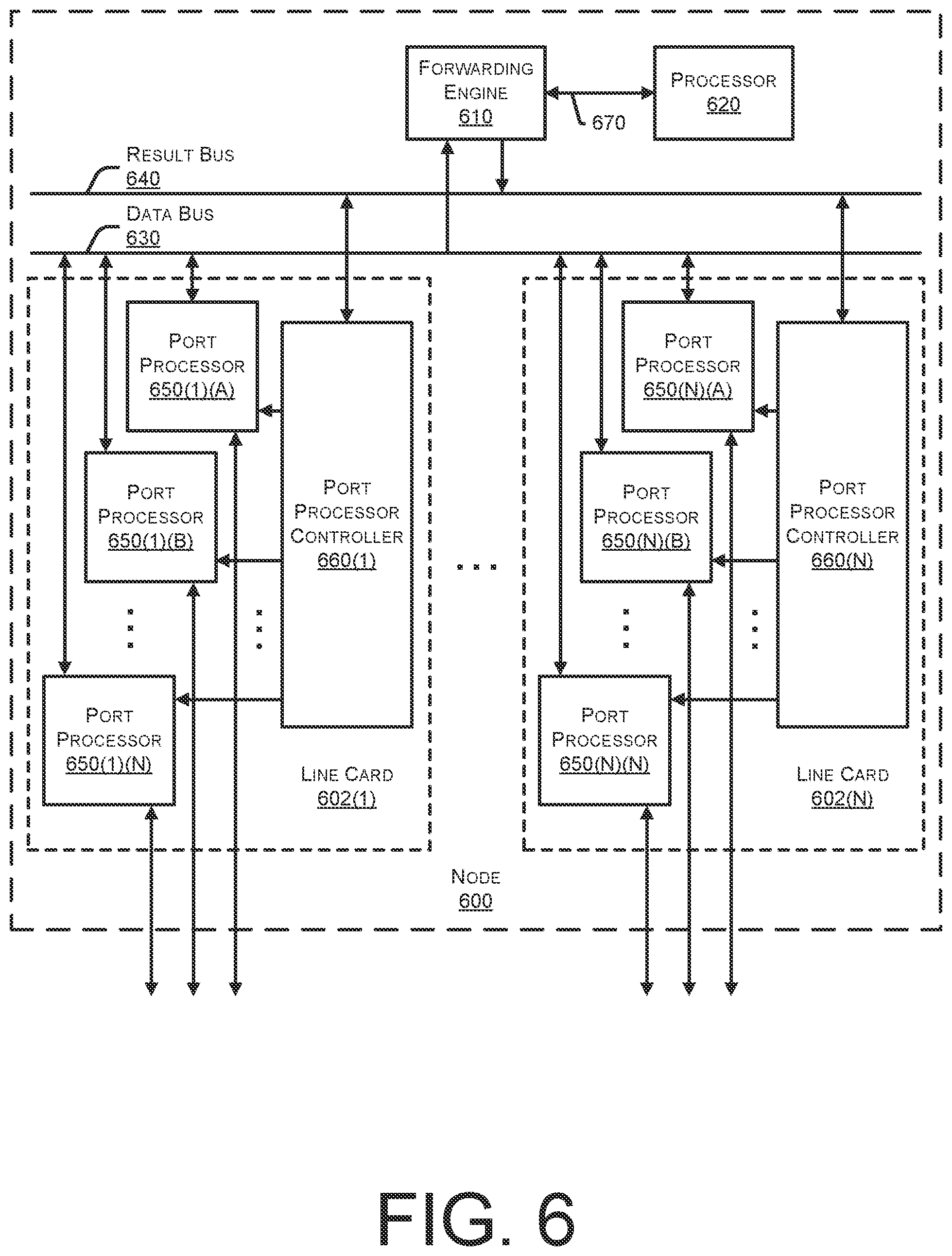 Patent US12592915 Figure 6 – Inference-based selective flow inspection