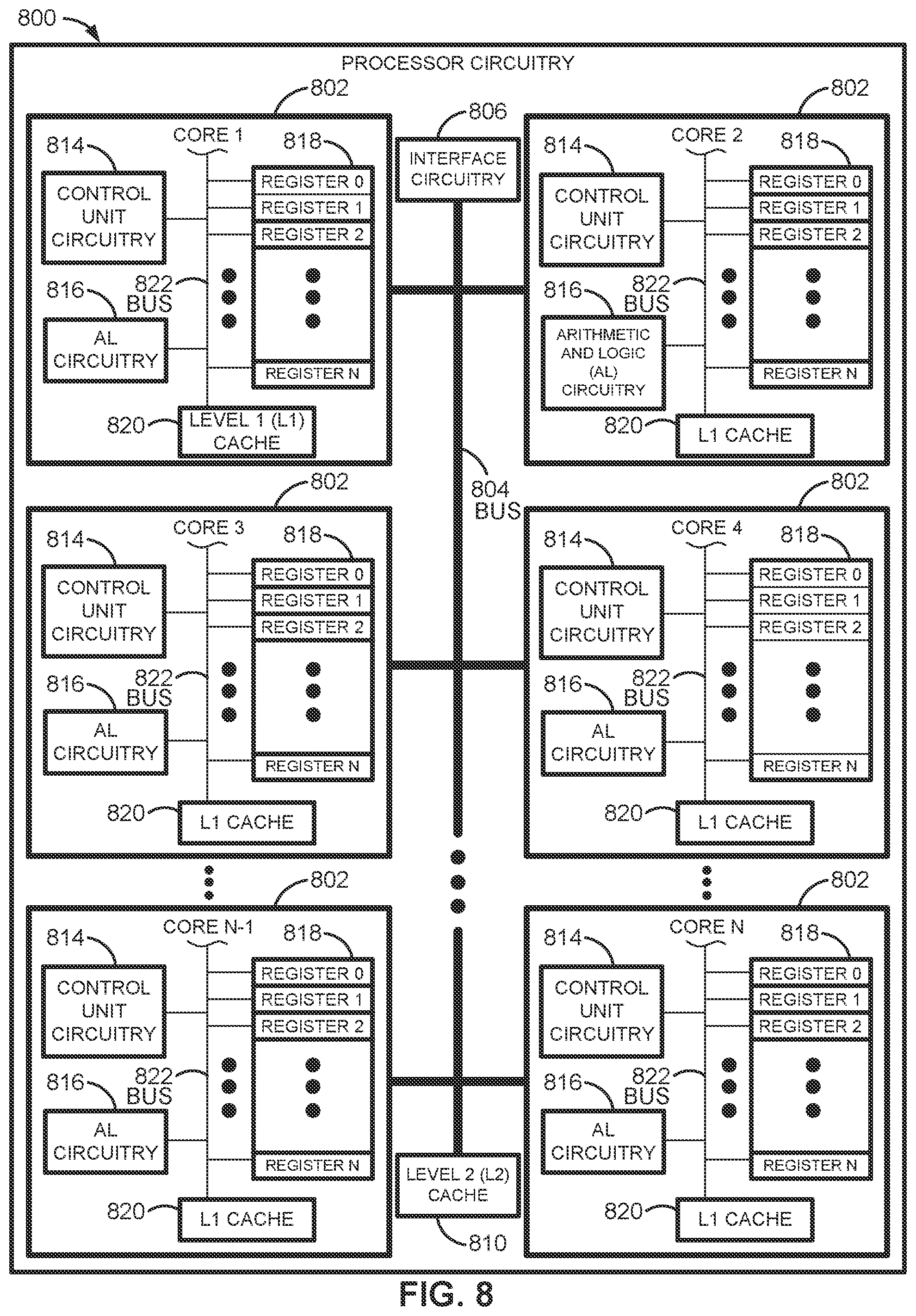 Patent US12592916 Figure 8 – Methods and apparatus to authenticate computing devices