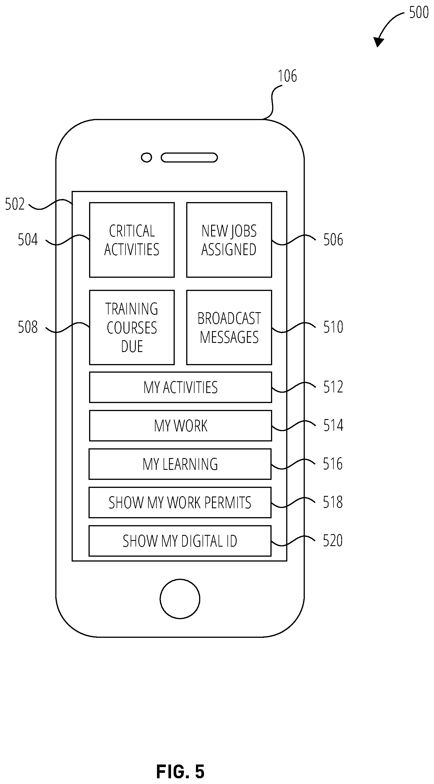 Patent US12592921 Figure 5 – Encoded identifiers for credential access and distribution