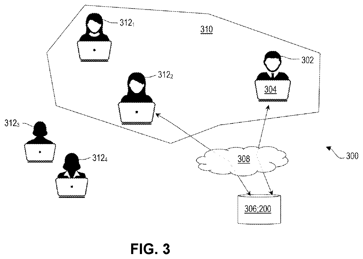 Patent US12592925 Figure 2 – Method and system for authenticating a user on an identity-as-a-service server with a trusted third party