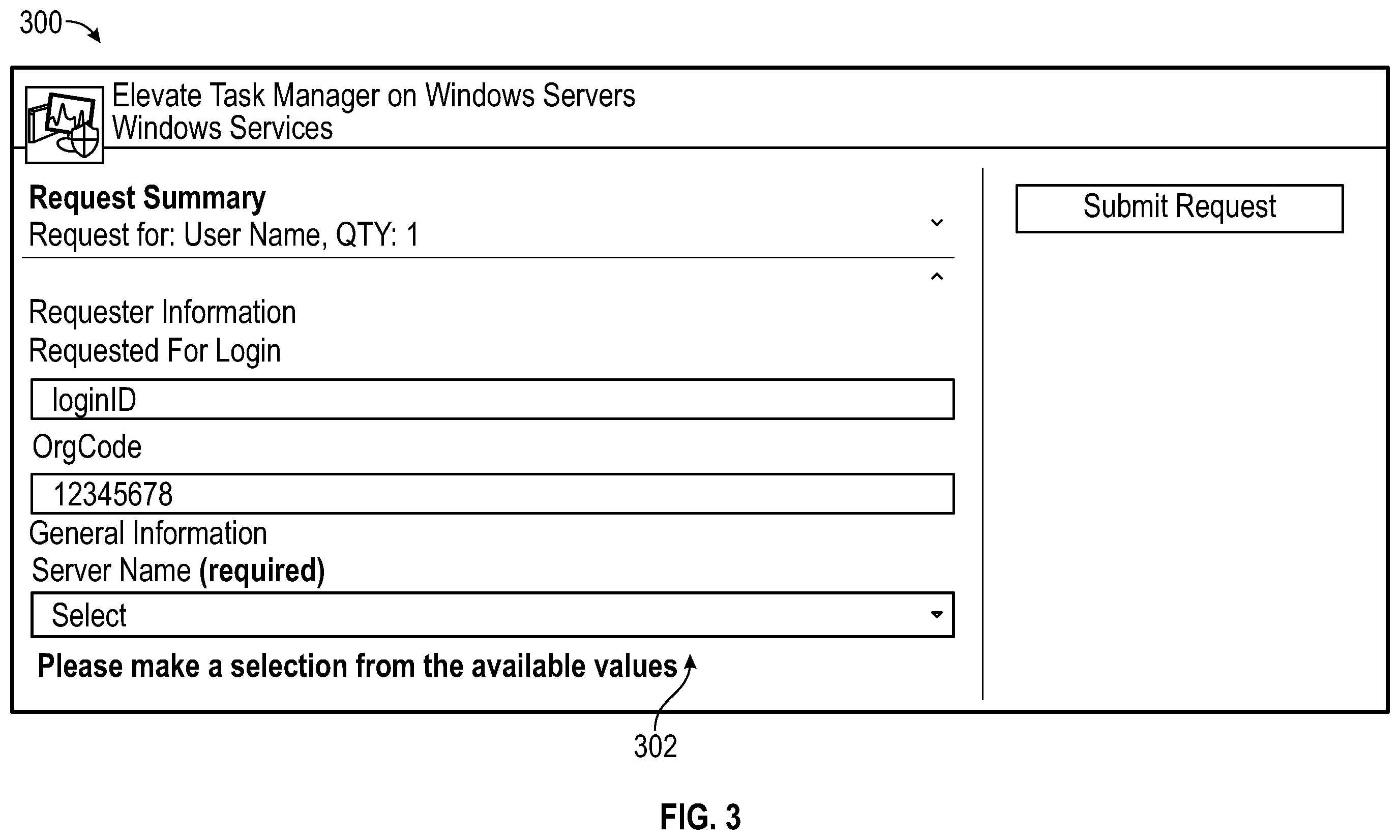Patent US12592932 Figure 3 – Method and system for an integrated process to streamline privileged access management