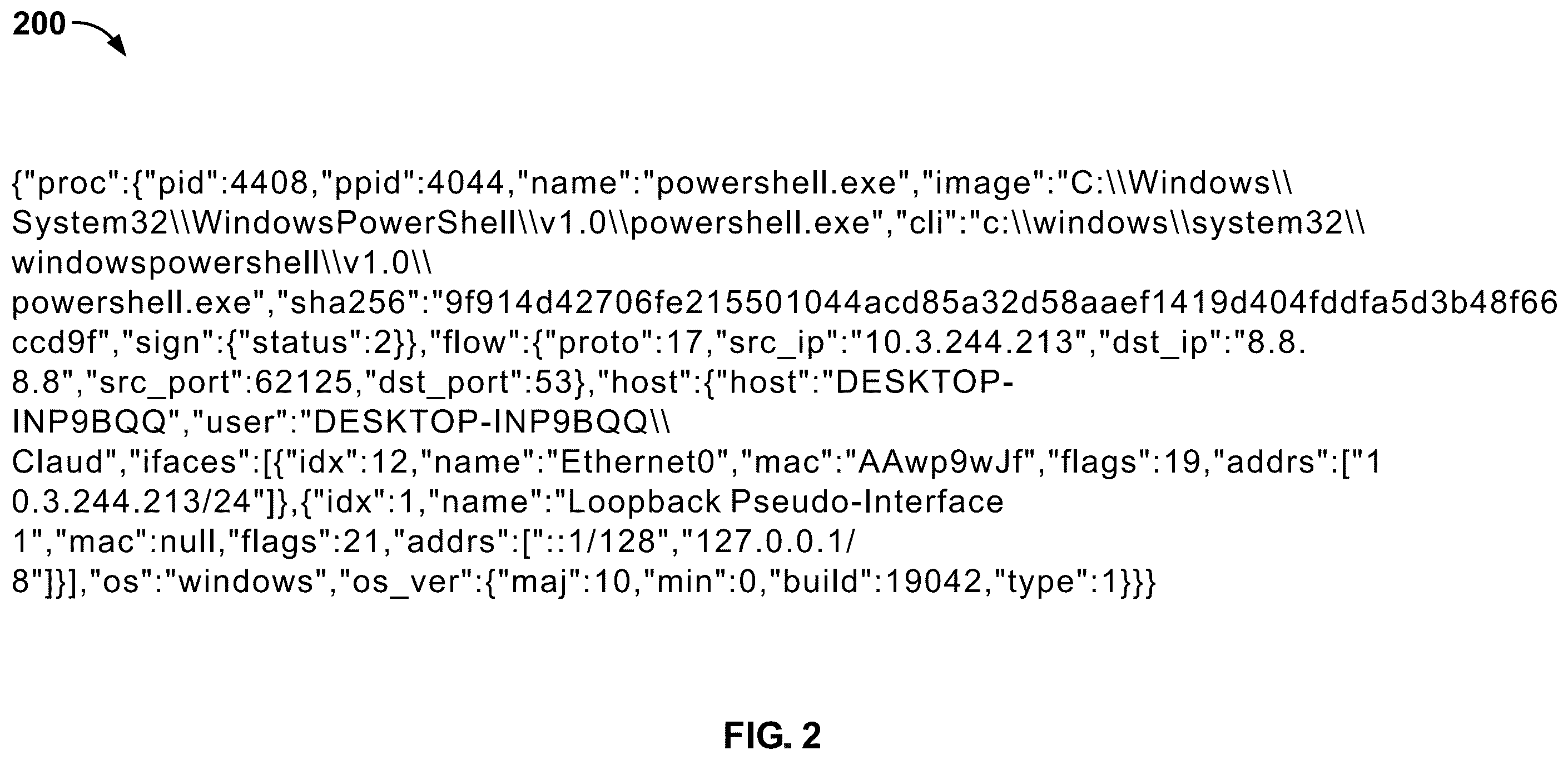 Patent US12592941 Figure 5 – Method and system for providing DNS security using process information