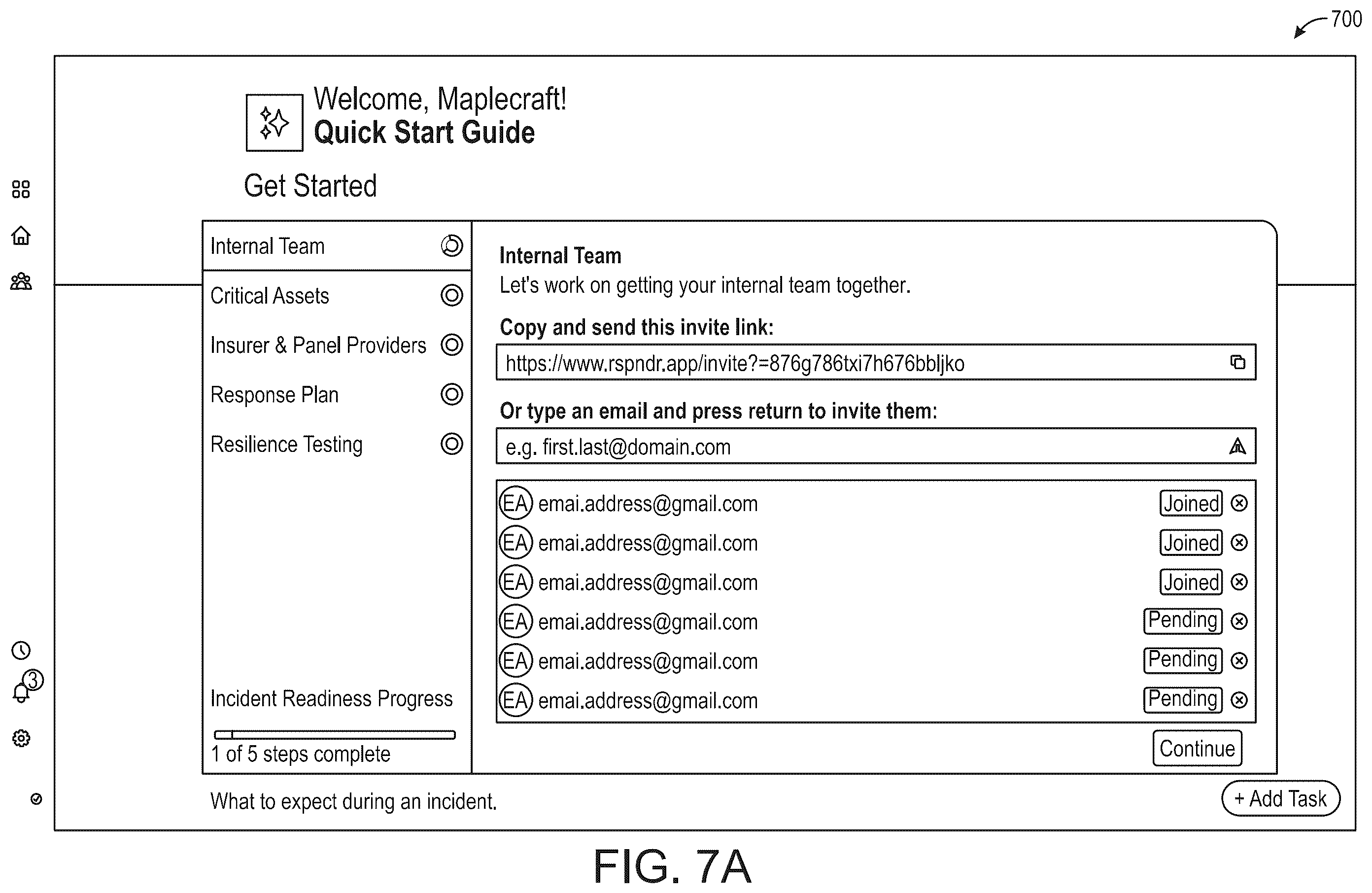 Patent US12592944 Figure 9 – Adaptive security architecture based on state of posture