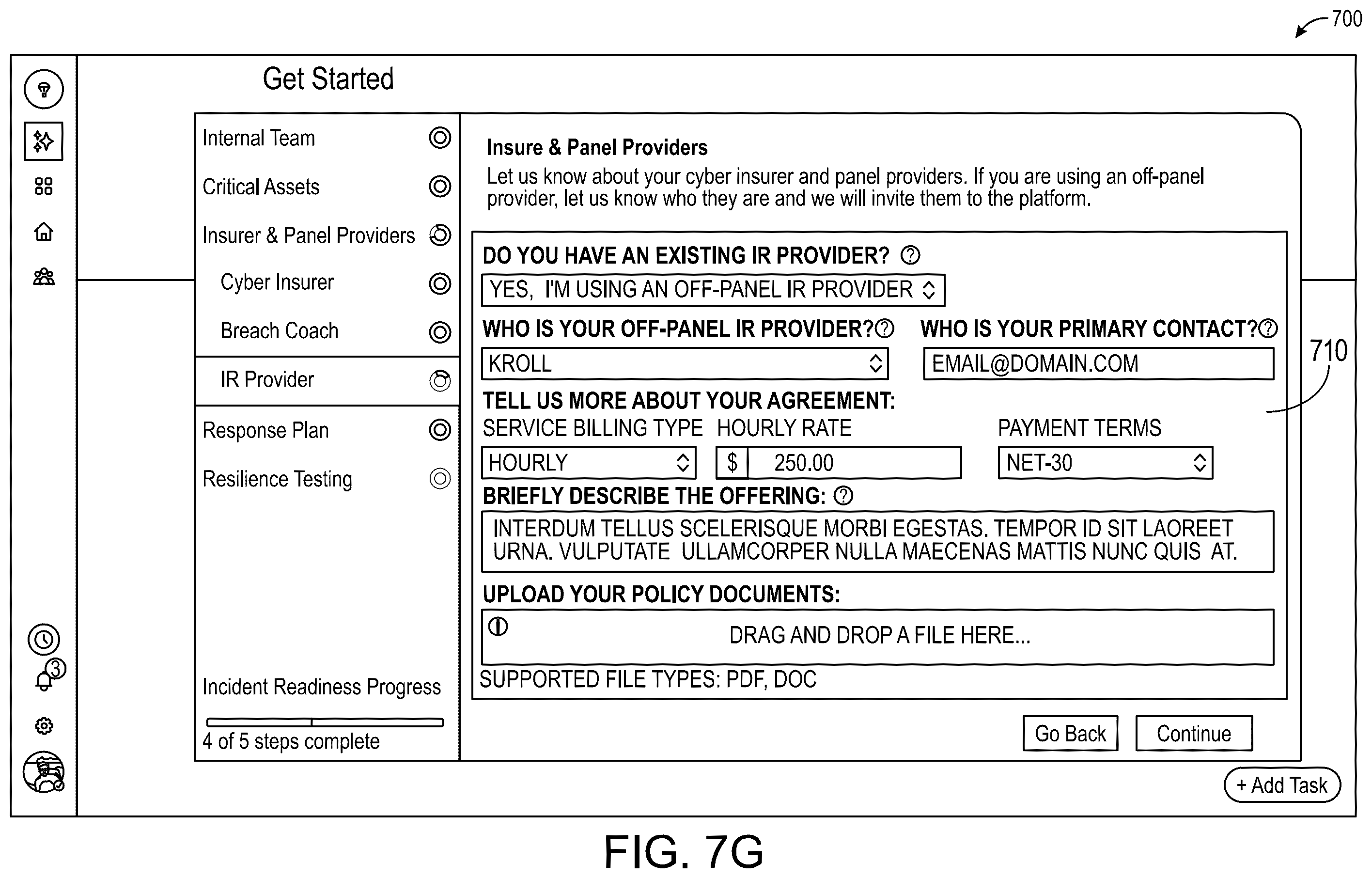 Patent US12592945 Figure 15 – Adaptive security architecture based on state of posture