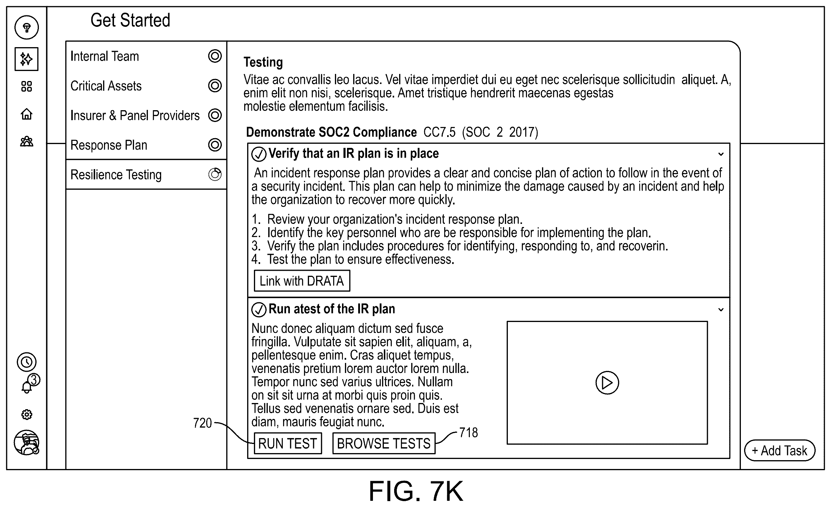 Patent US12592945 Figure 19 – Adaptive security architecture based on state of posture