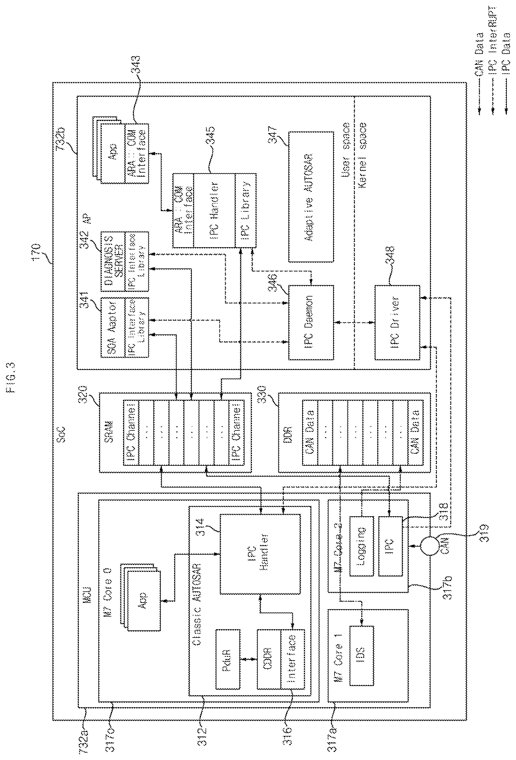 Patent US12592951 Figure 5 – Signal processing device and vehicle communication device comprising same