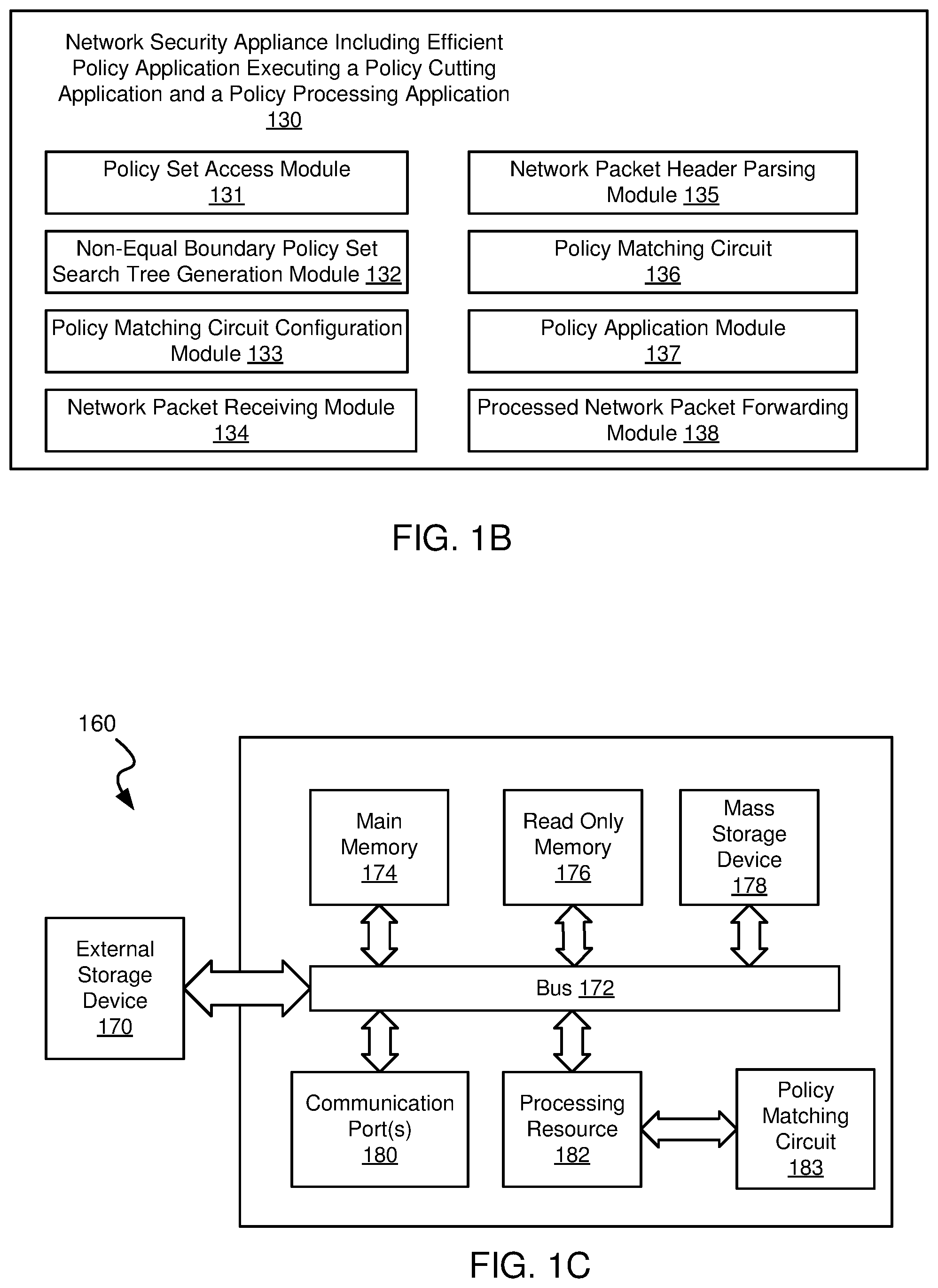 Patent US12592970 Figure 2 – Systems and methods for non-equal boundary security policy application in a network appliance
