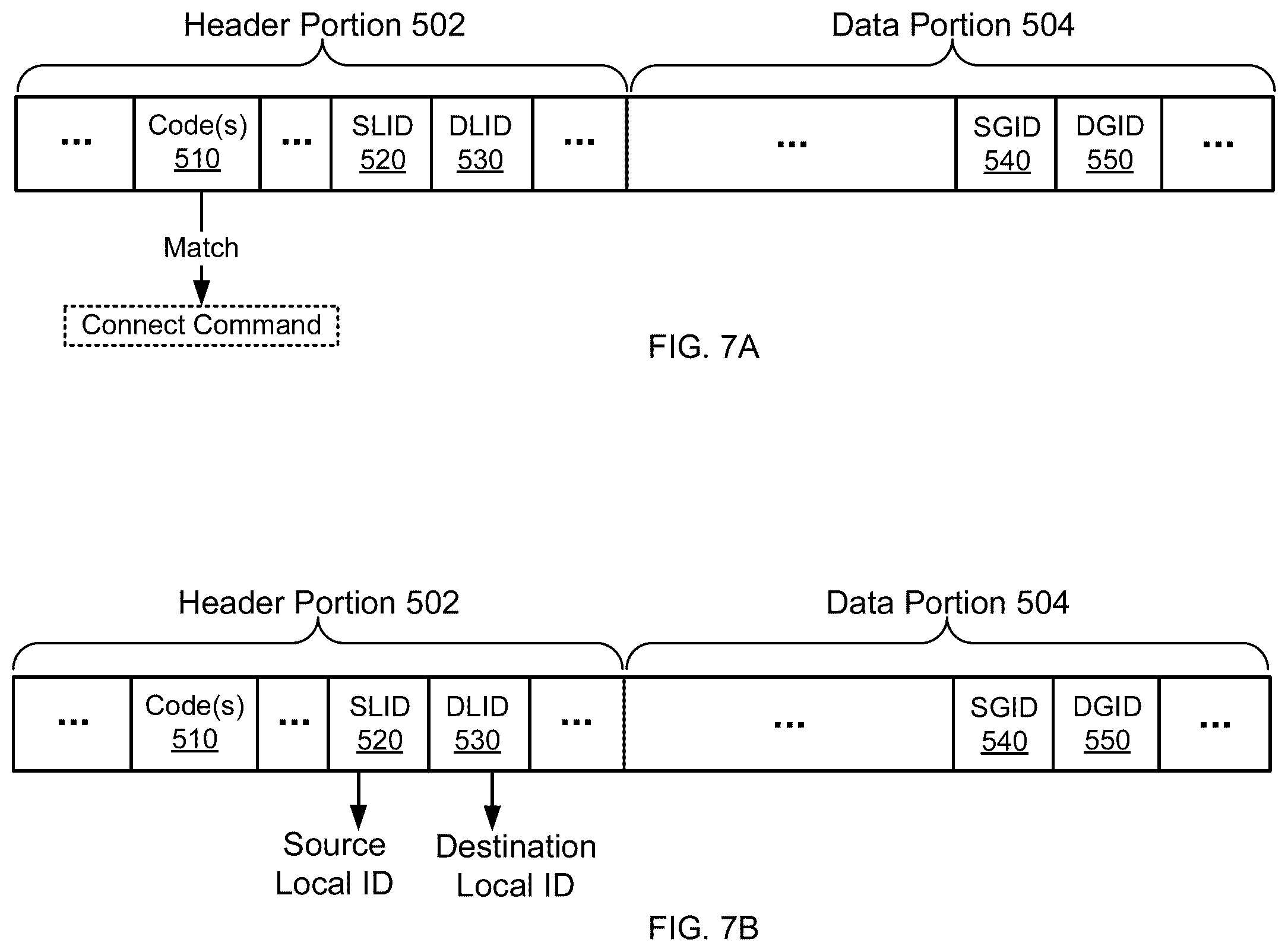 Patent US12592983 Figure 7 – Local device identifiers in a storage network