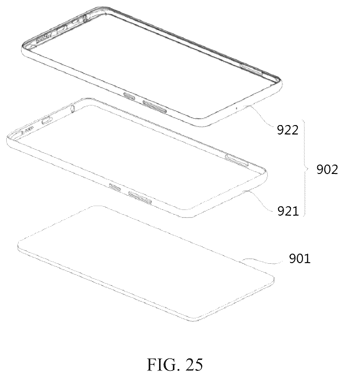 Patent US12592988 Figure 15 – Middle frame assembly, preparation method thereof, and electronic device
