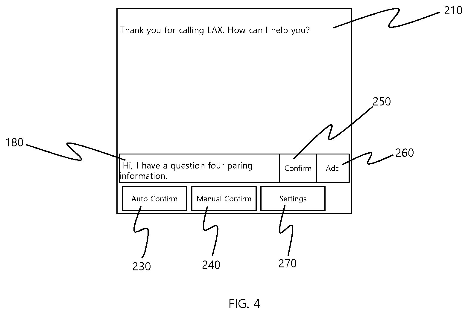 Patent US12592993 Figure 4 – Captioned telephone service system for user with speech disorder