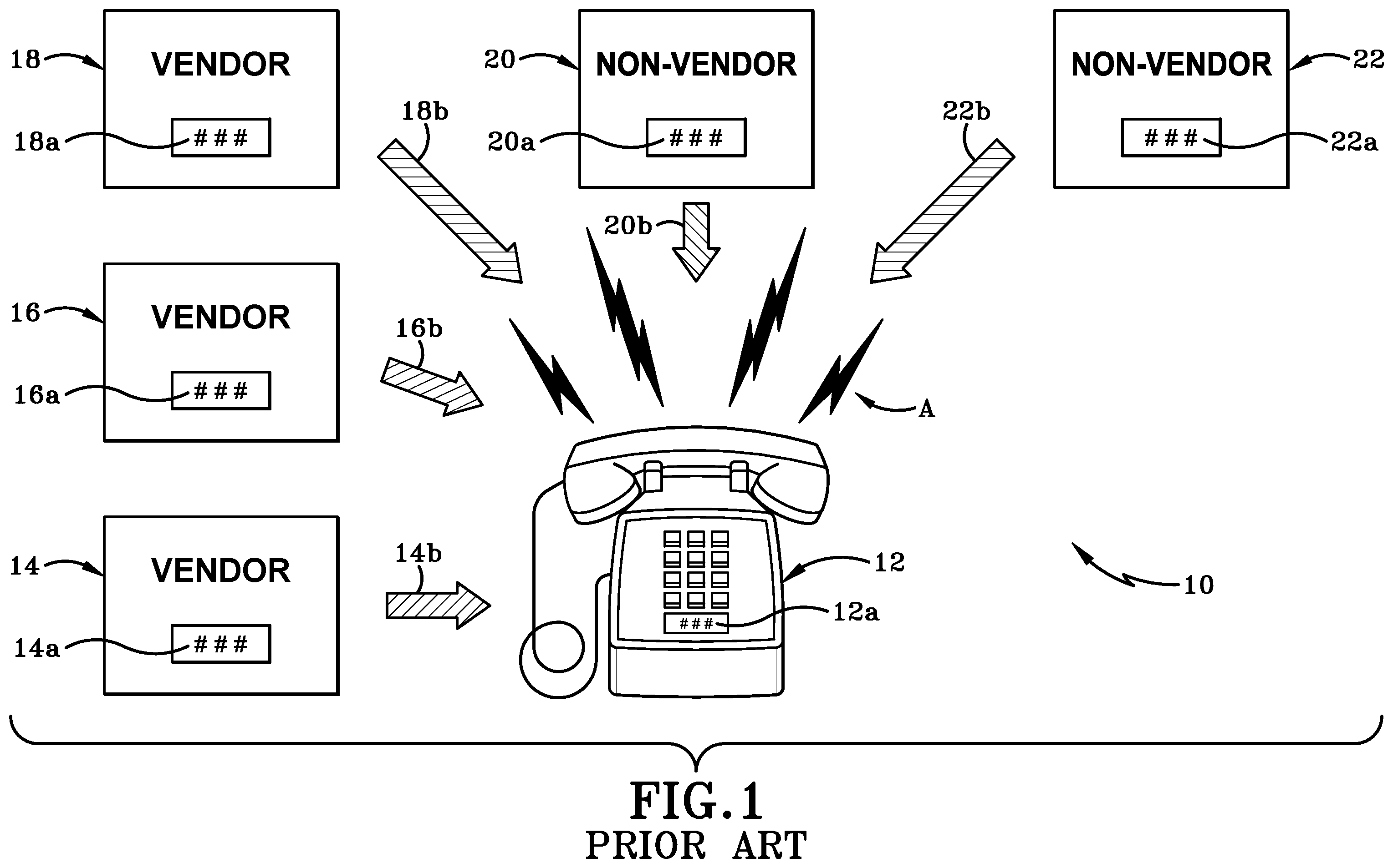 Patent US12592995 Figure 1 – System for controlling and screening incoming calls