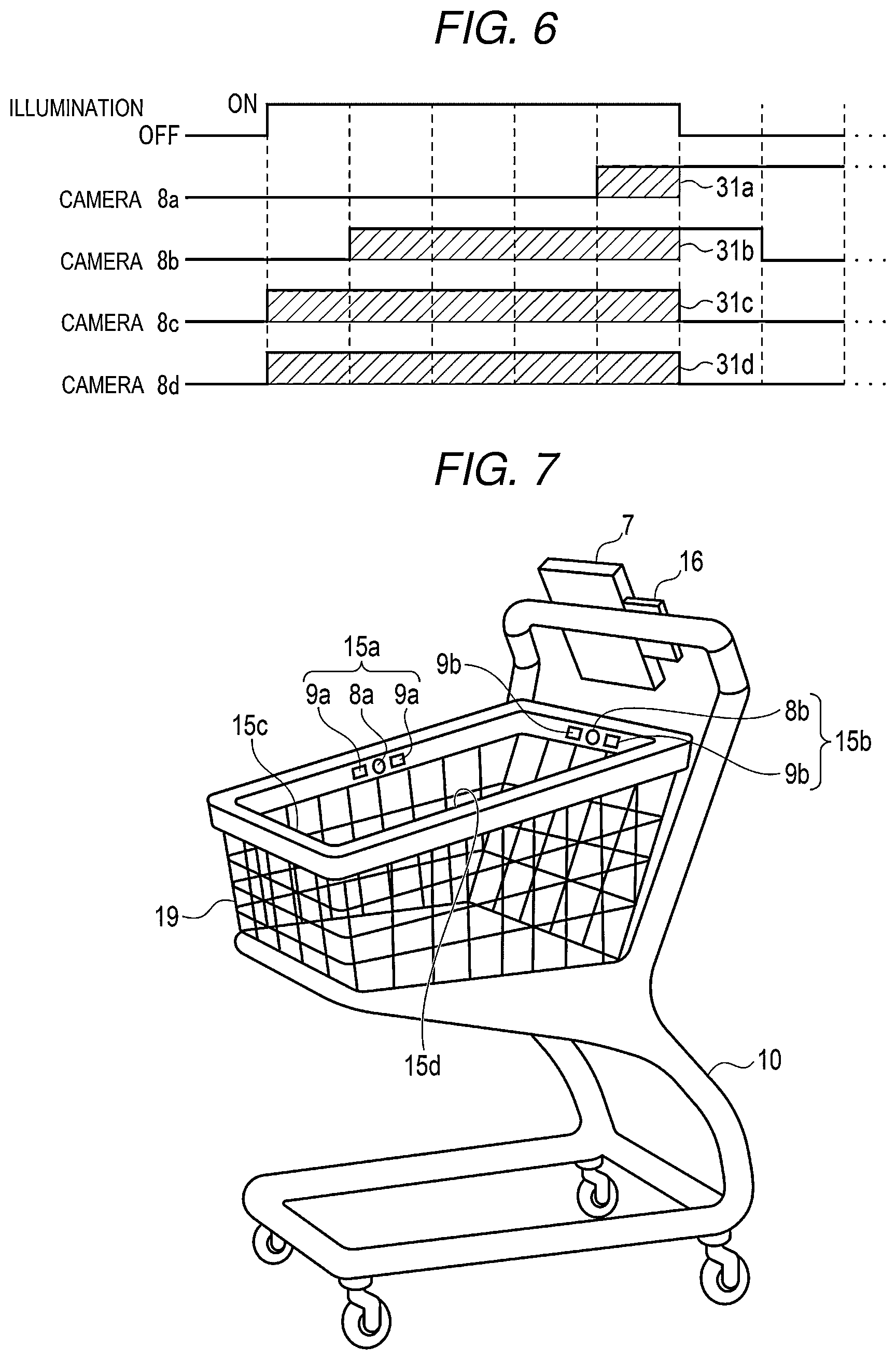 Patent US12597008 Figure 7 – Article registration device, cart POS system equipped with article registration device, and article registration method