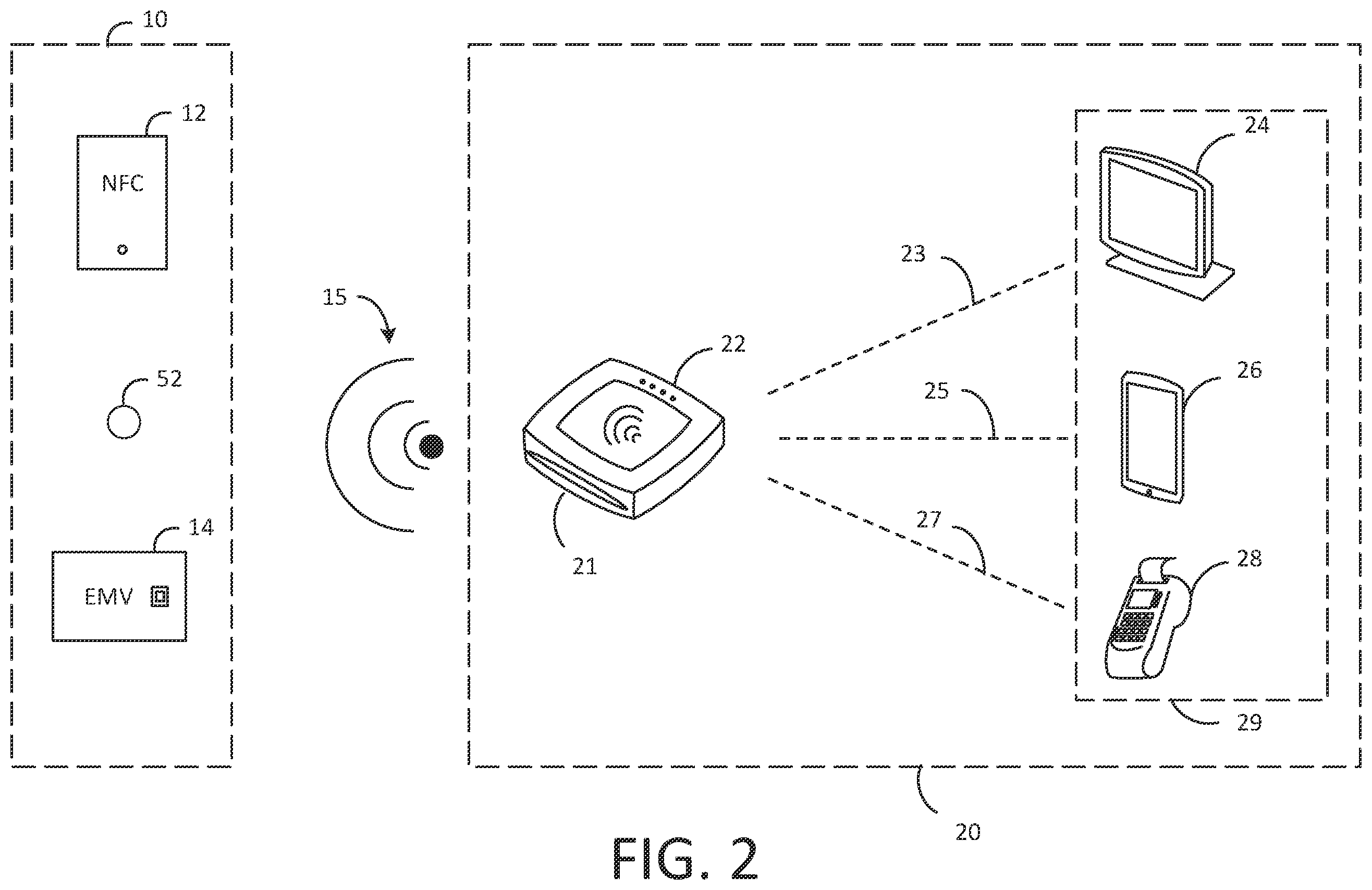 Patent US12597009 Figure 2 – Systems and methods for performing transactions