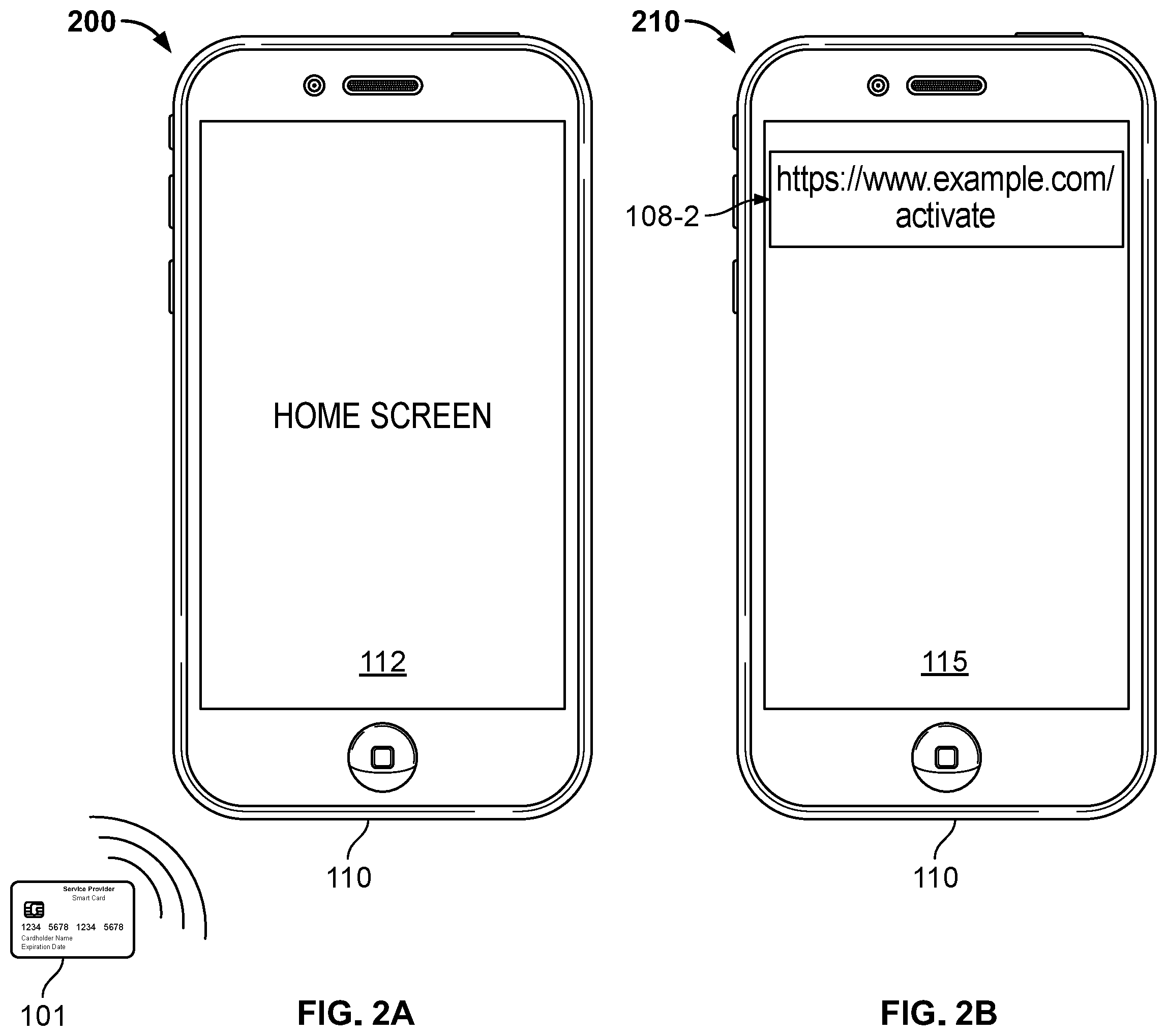 Patent US12597012 Figure 5 – Server-side contactless card activation