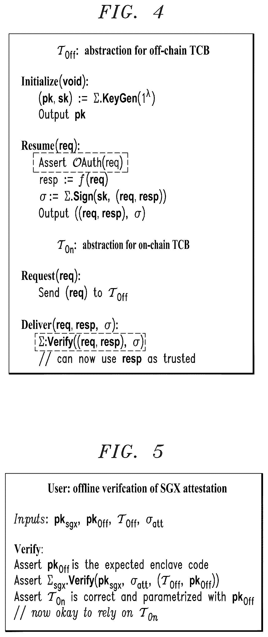 Patent US12597020 Figure 4 – Authenticated data feed for blockchains