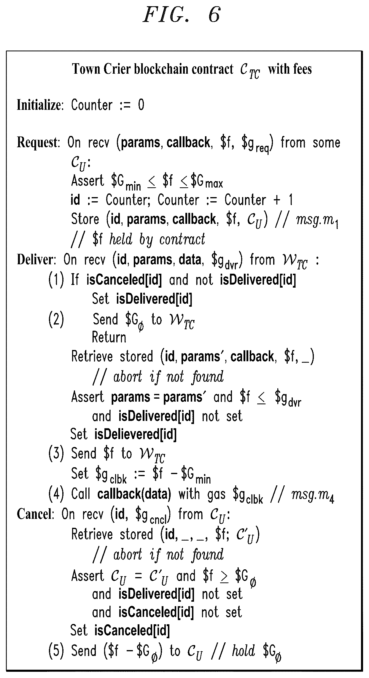 Patent US12597020 Figure 5 – Authenticated data feed for blockchains