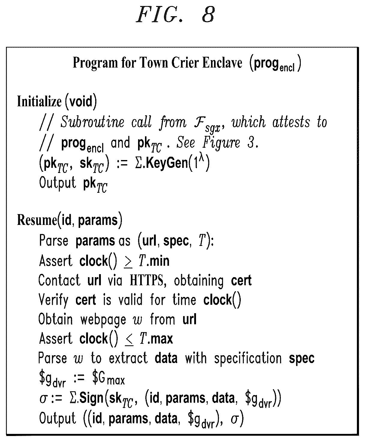 Patent US12597020 Figure 7 – Authenticated data feed for blockchains