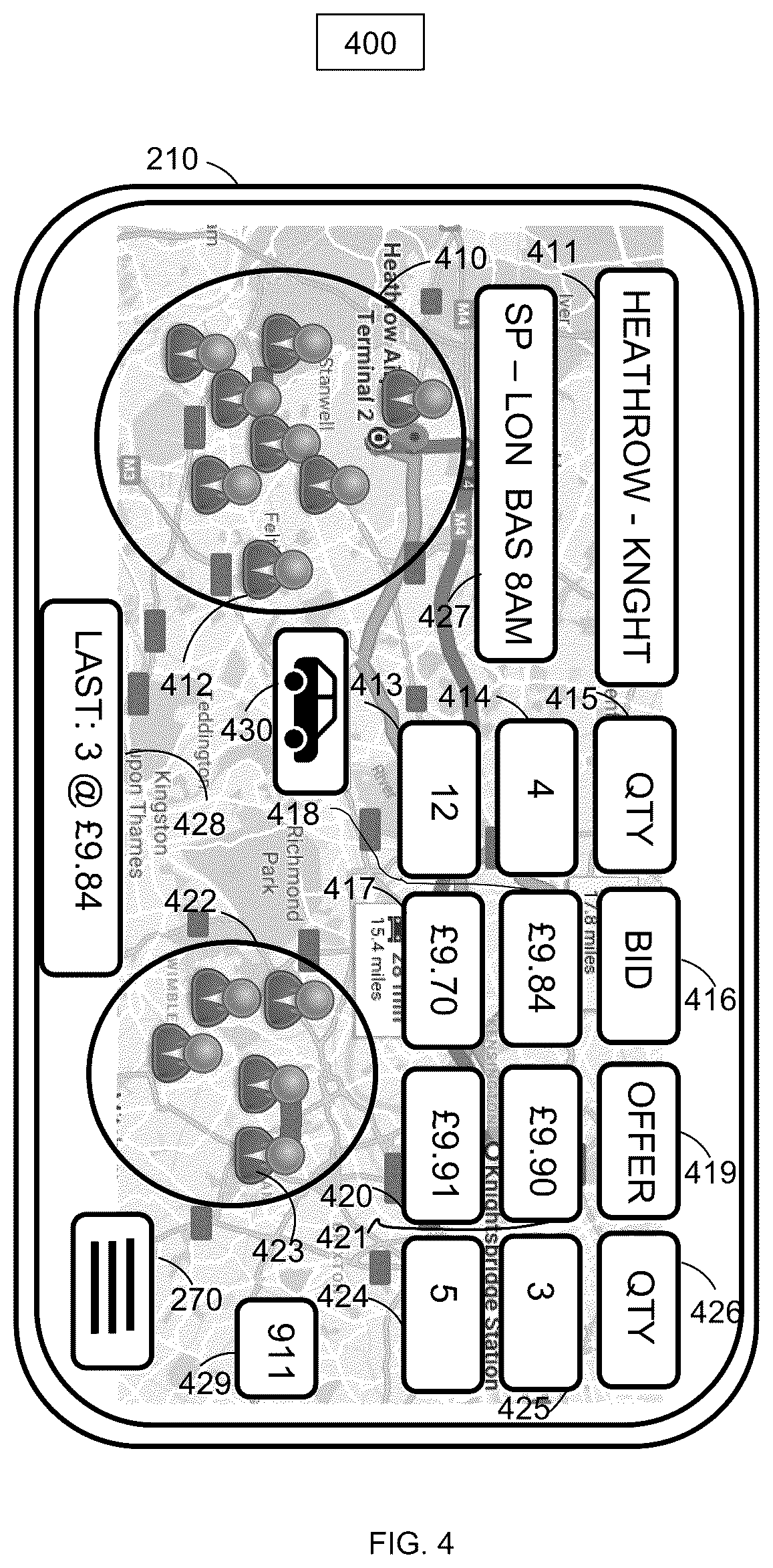 Patent US12597046 Figure 4 – Systems and methods for utilizing geolocation exchange units