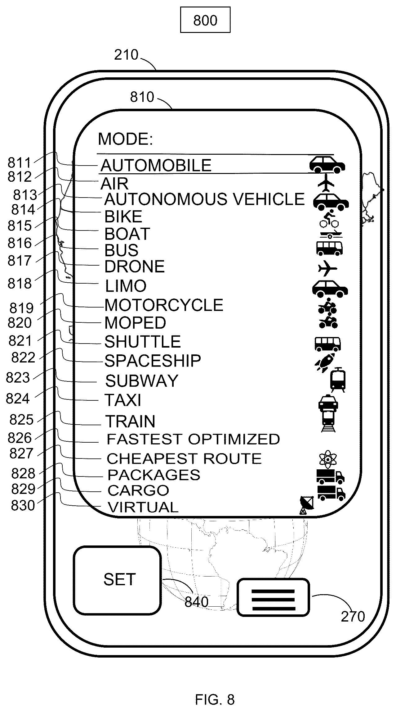 Patent US12597046 Figure 8 – Systems and methods for utilizing geolocation exchange units