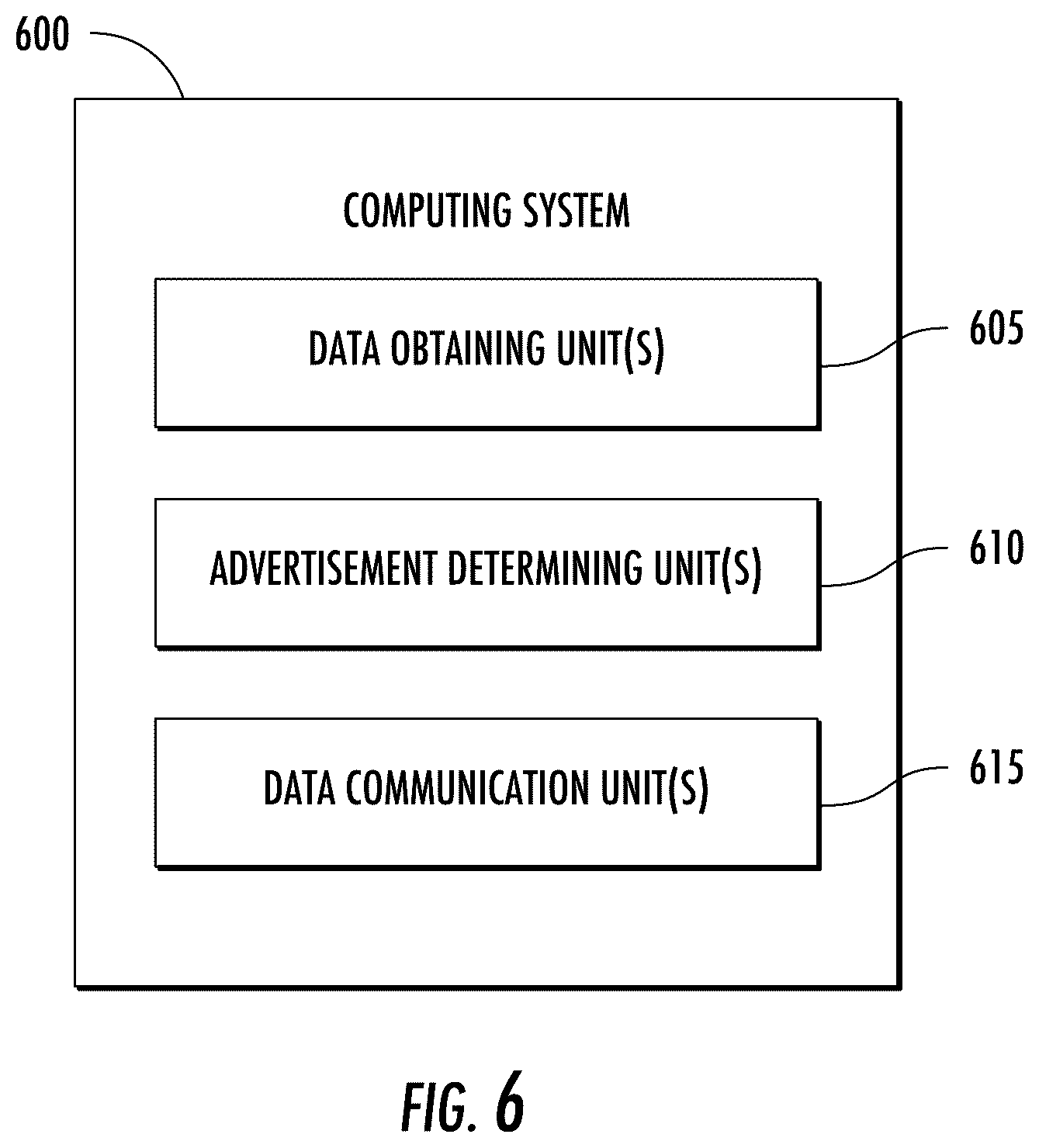 Patent US12597051 Figure 6 – Systems and methods for the display of corresponding content for user-requested vehicle services using distributed electronic devices