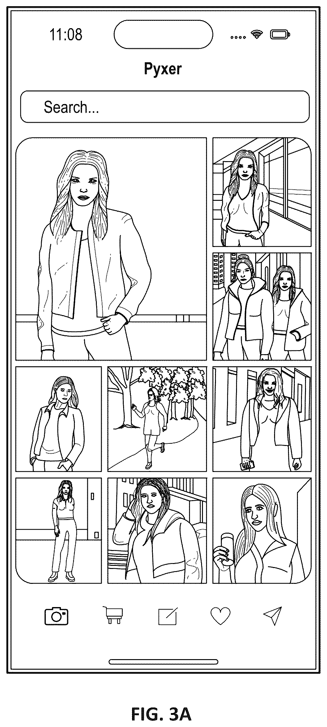 Patent US12597060 Figure 4 – Generative apparel recommendations using images of a person during the course of a communications session among users