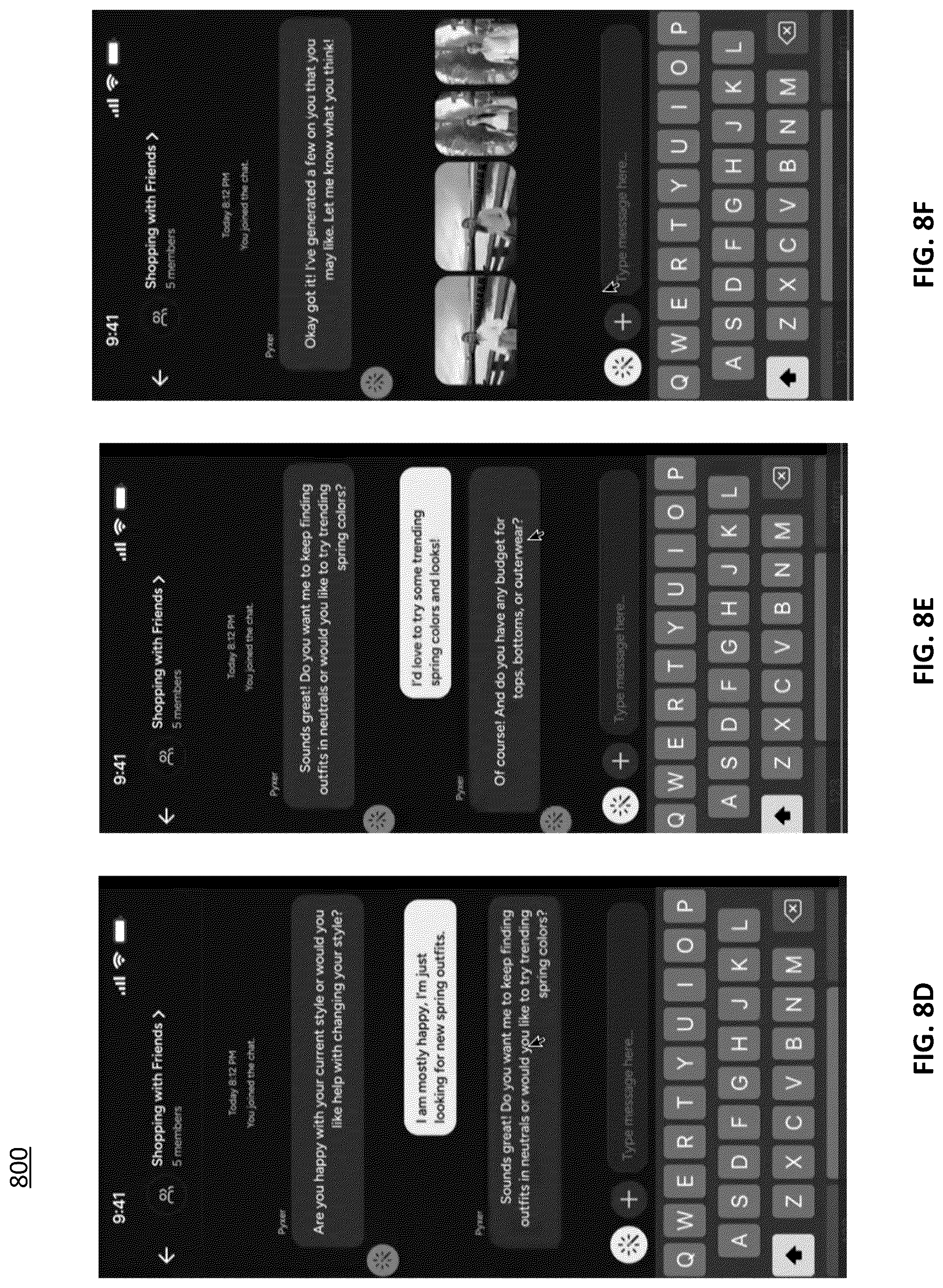 Patent US12597060 Figure 15 – Generative apparel recommendations using images of a person during the course of a communications session among users