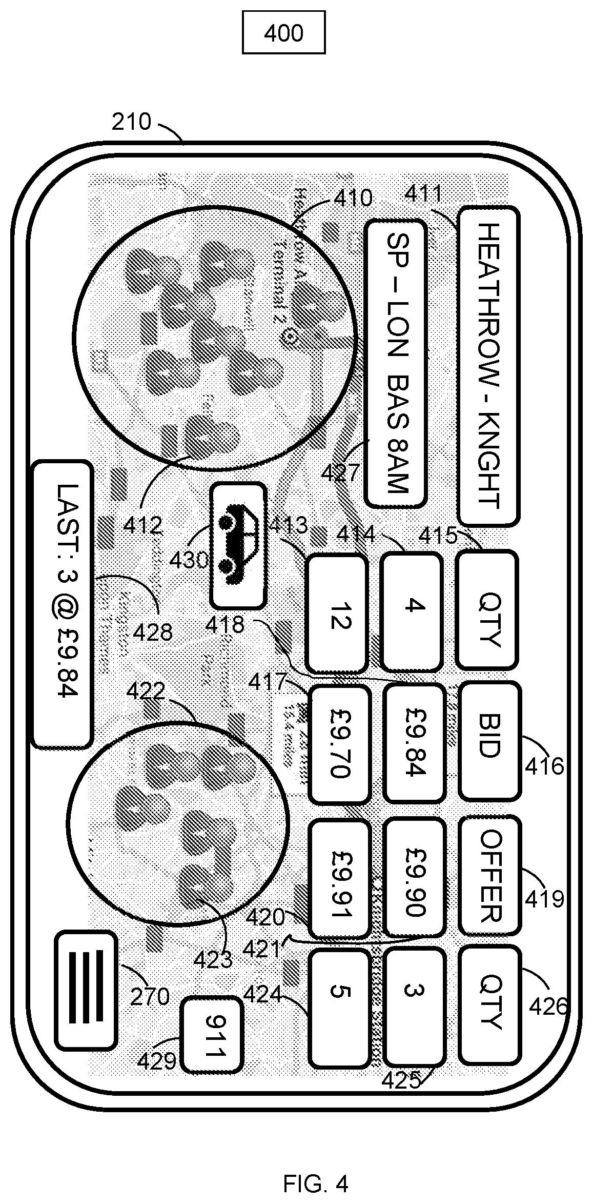 Patent US12597068 Figure 4 – Systems and methods for geolocation portfolio exchanges