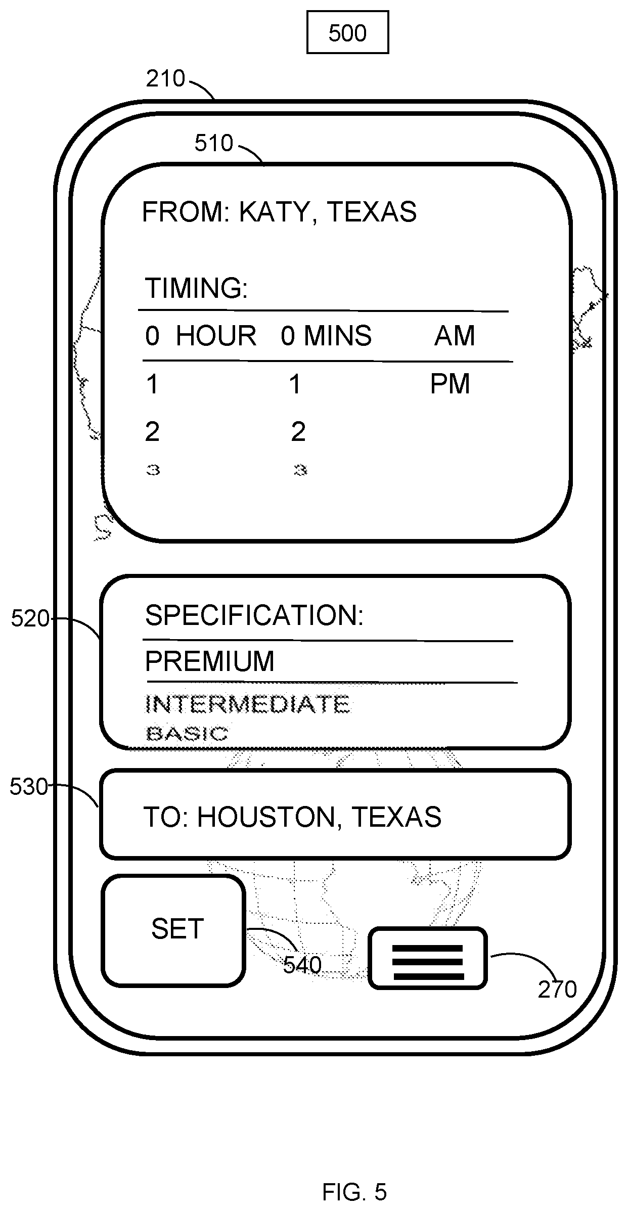 Patent US12597068 Figure 5 – Systems and methods for geolocation portfolio exchanges